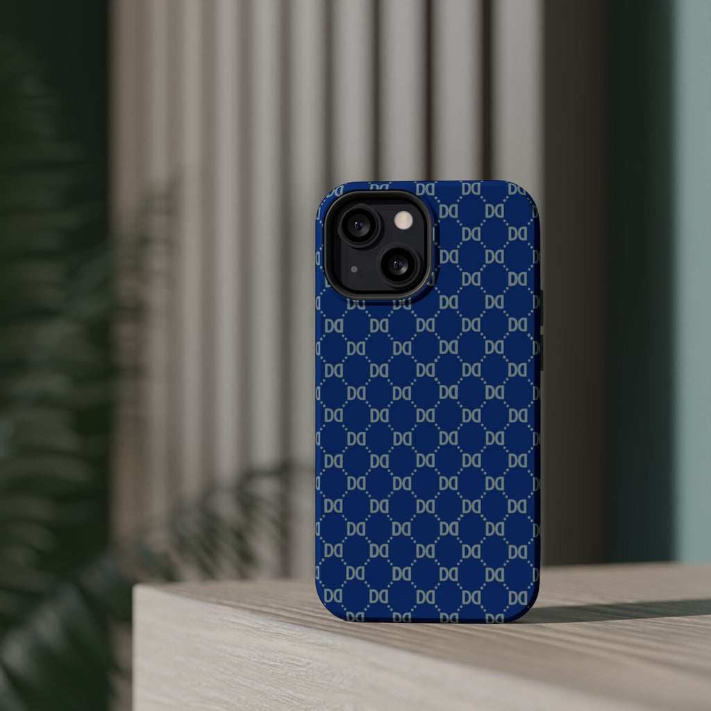 DD Monogram Pattern Magnetic Phone Case