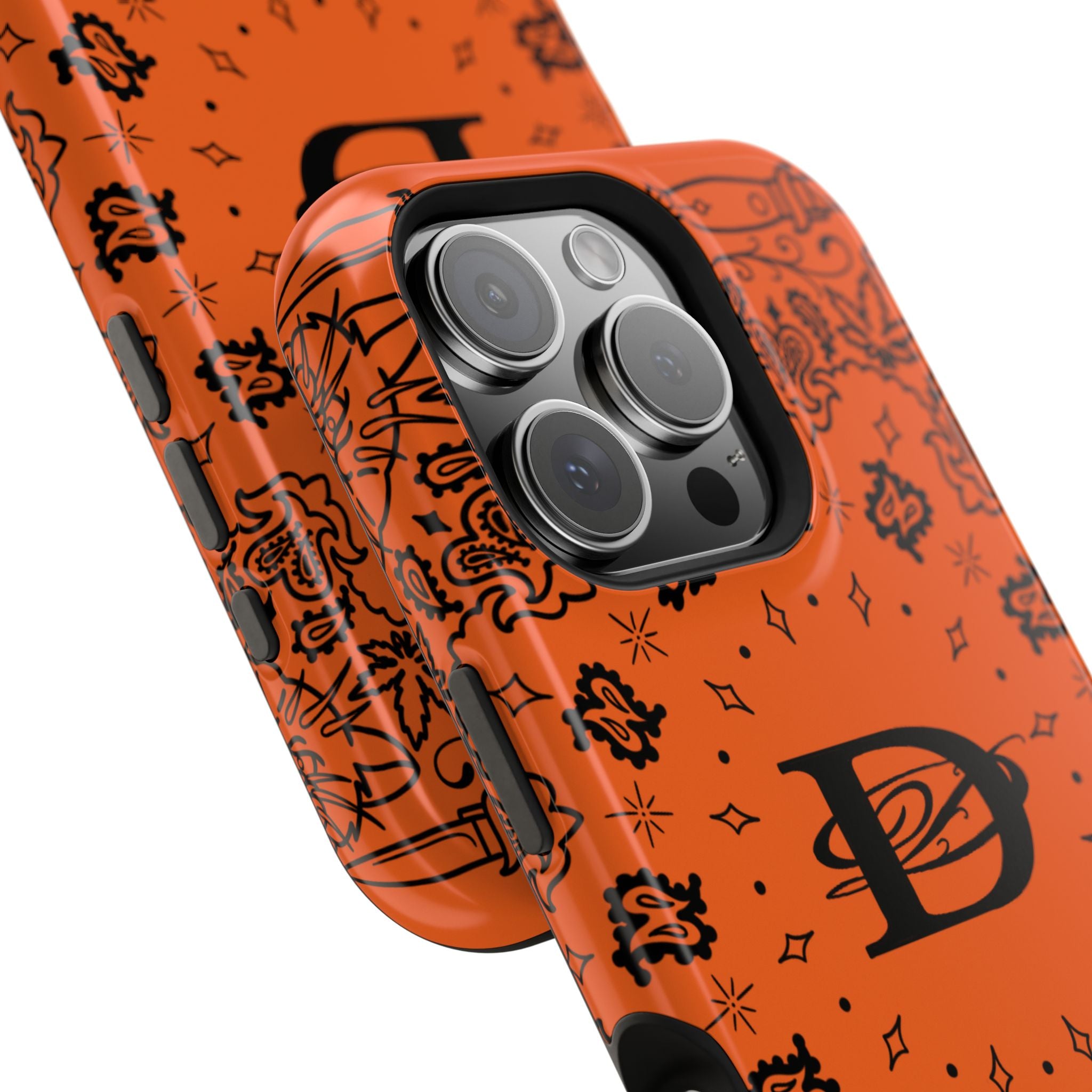 DD Custom Bandana Print Stylish Magnetic Phone Cases for Trendy Protection, Customize Your Style, Personalized Gift, Unique Design