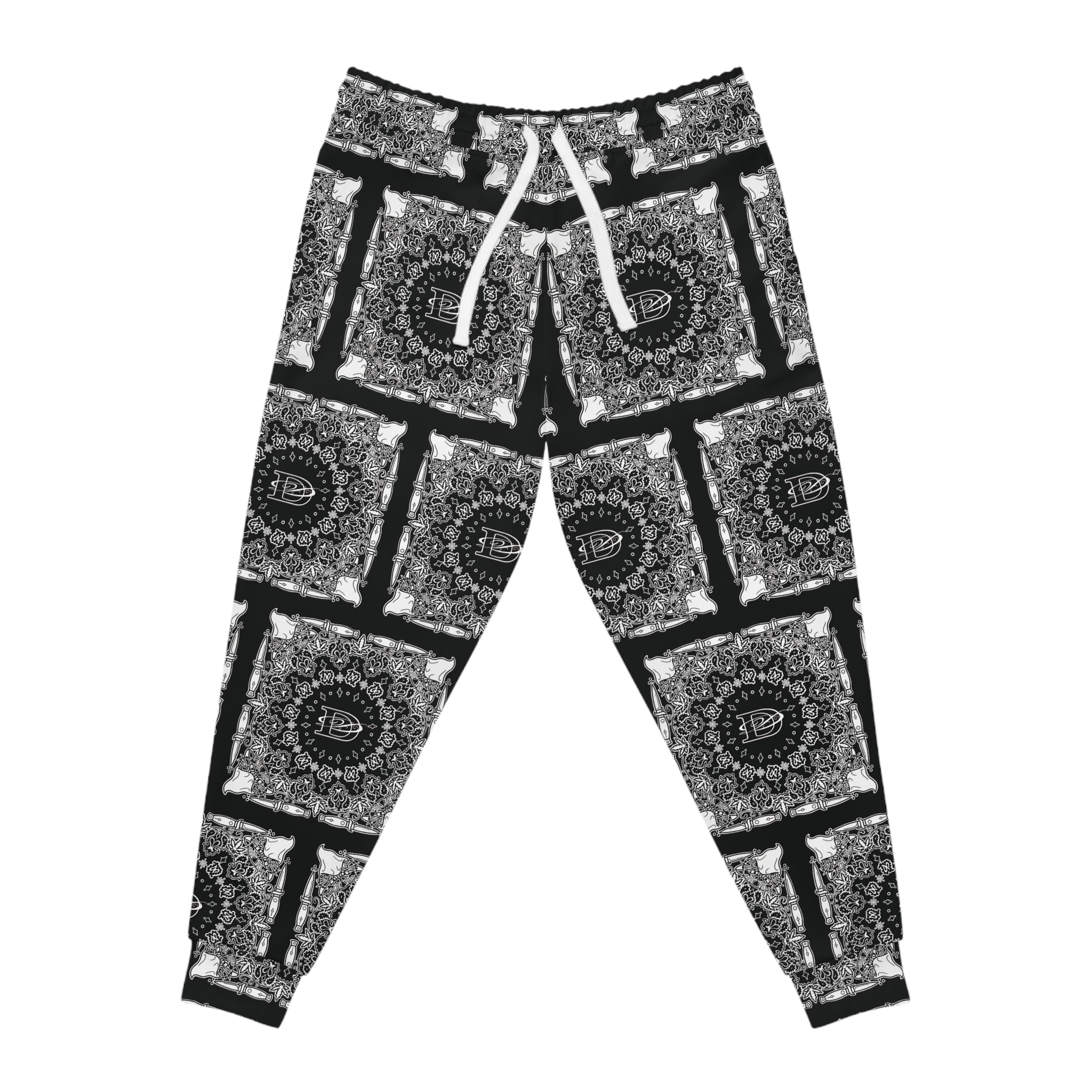 DD Custom Bandana Print Joggers AOP