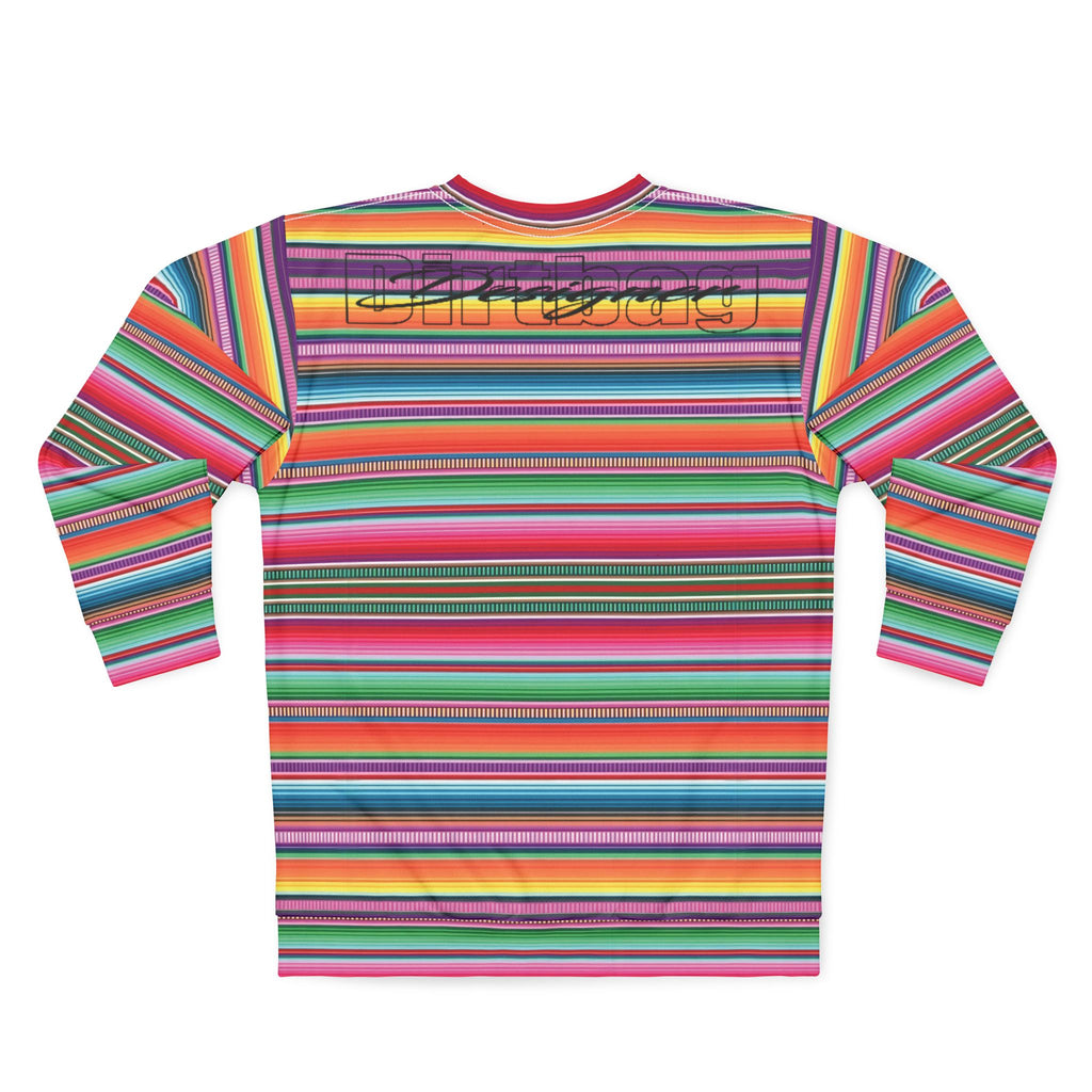 Bandito Panther Paisley Print Unisex Serape Sweatshirt AOP