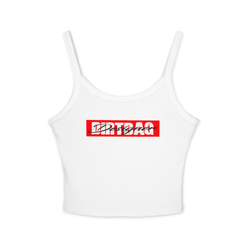 Broken Dirtbag Box Logo Graphic Spaghetti Strap Tank Top