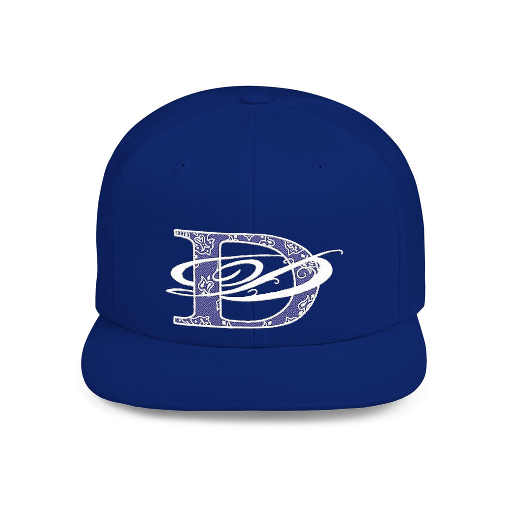 DD Bandana Logo Flat Bill Snapback Cap