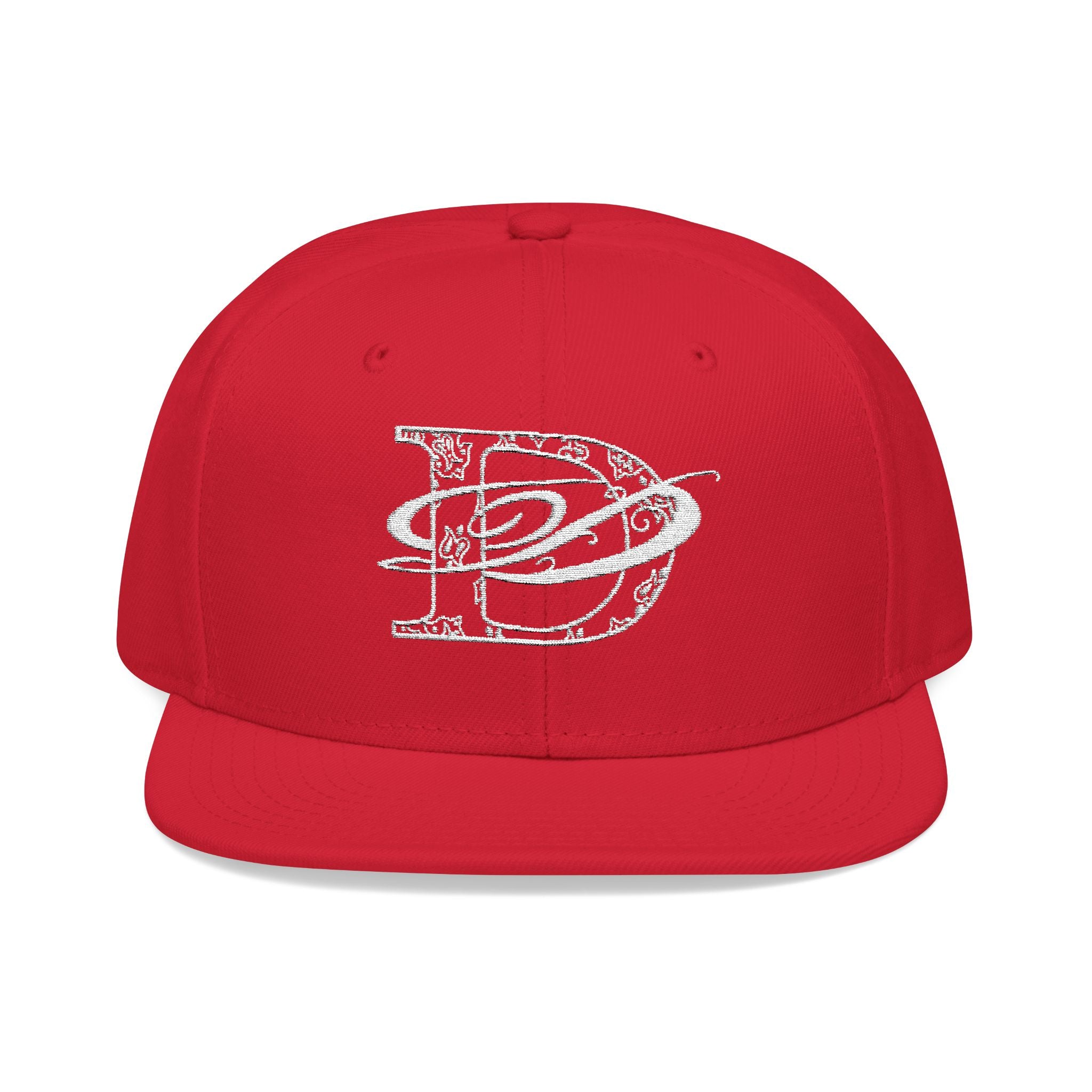 DD Bandana Print Embroidered Flat Billed Snapback Cap | Streetwear, Urban Fashion, Tattoo, Bandana, Designer