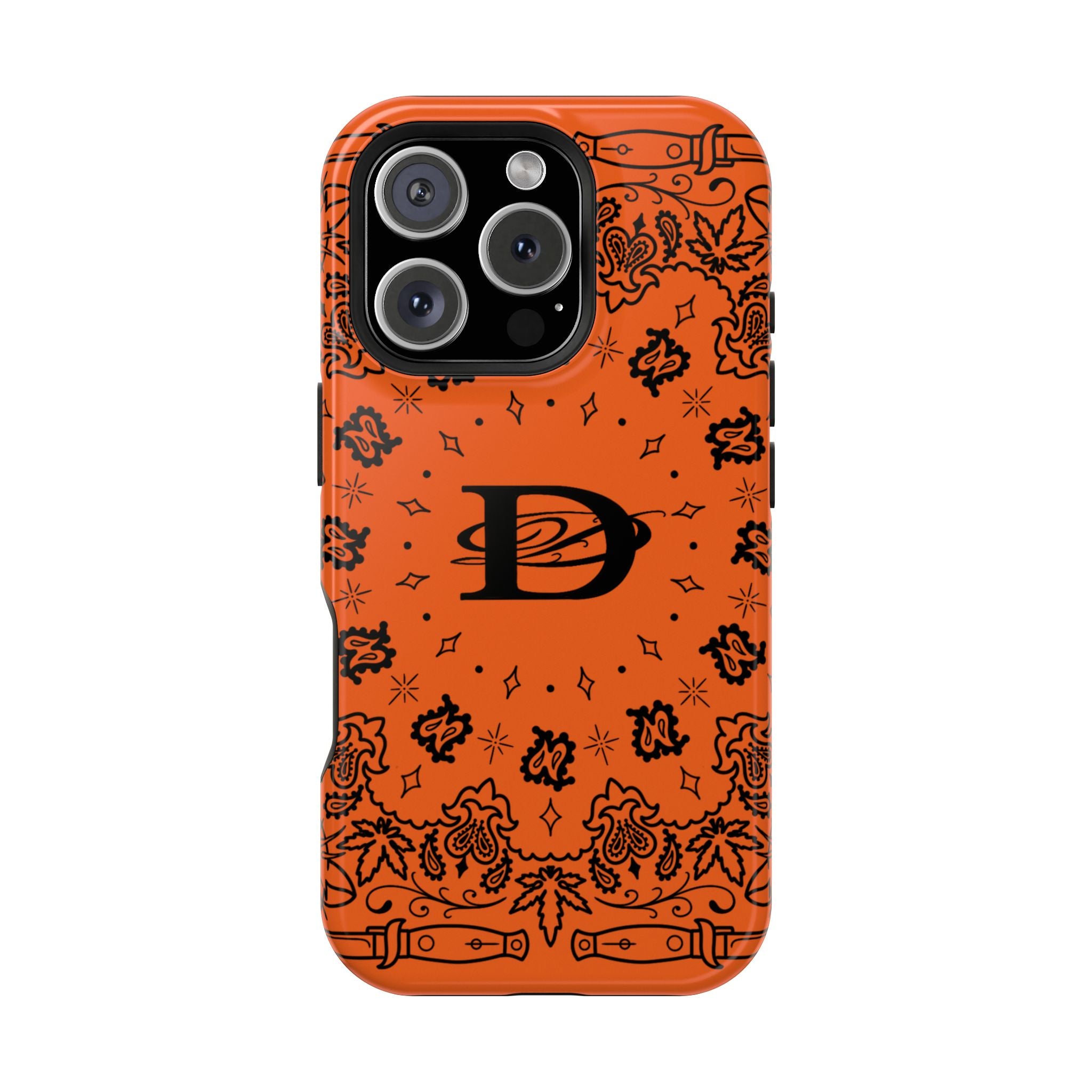 DD Custom Bandana Print Stylish Magnetic Phone Cases for Trendy Protection, Customize Your Style, Personalized Gift, Unique Design