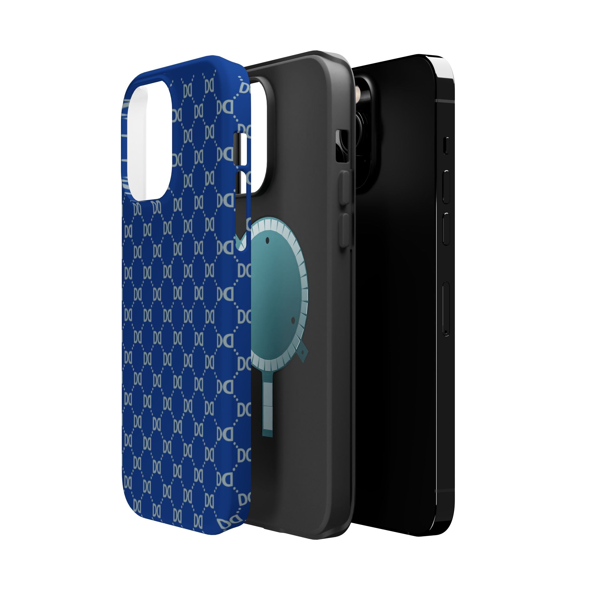 DD Monogram Pattern Magnetic Phone Case