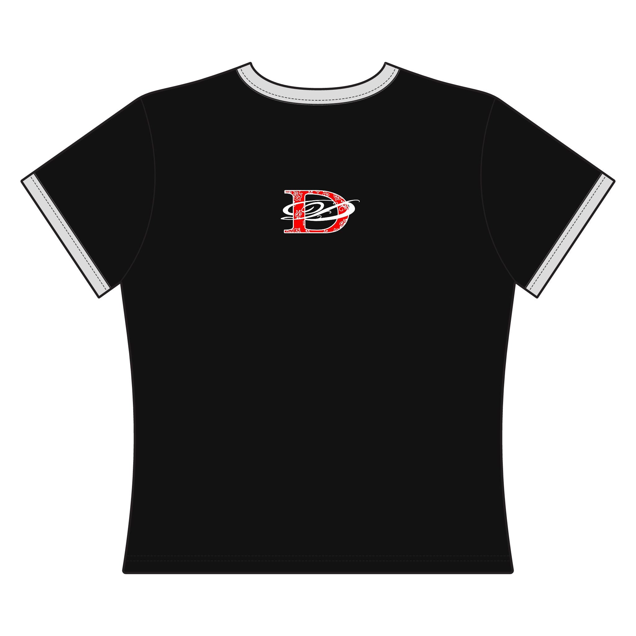 Neon Bandito Panther Women’s Retro Ringer Tee