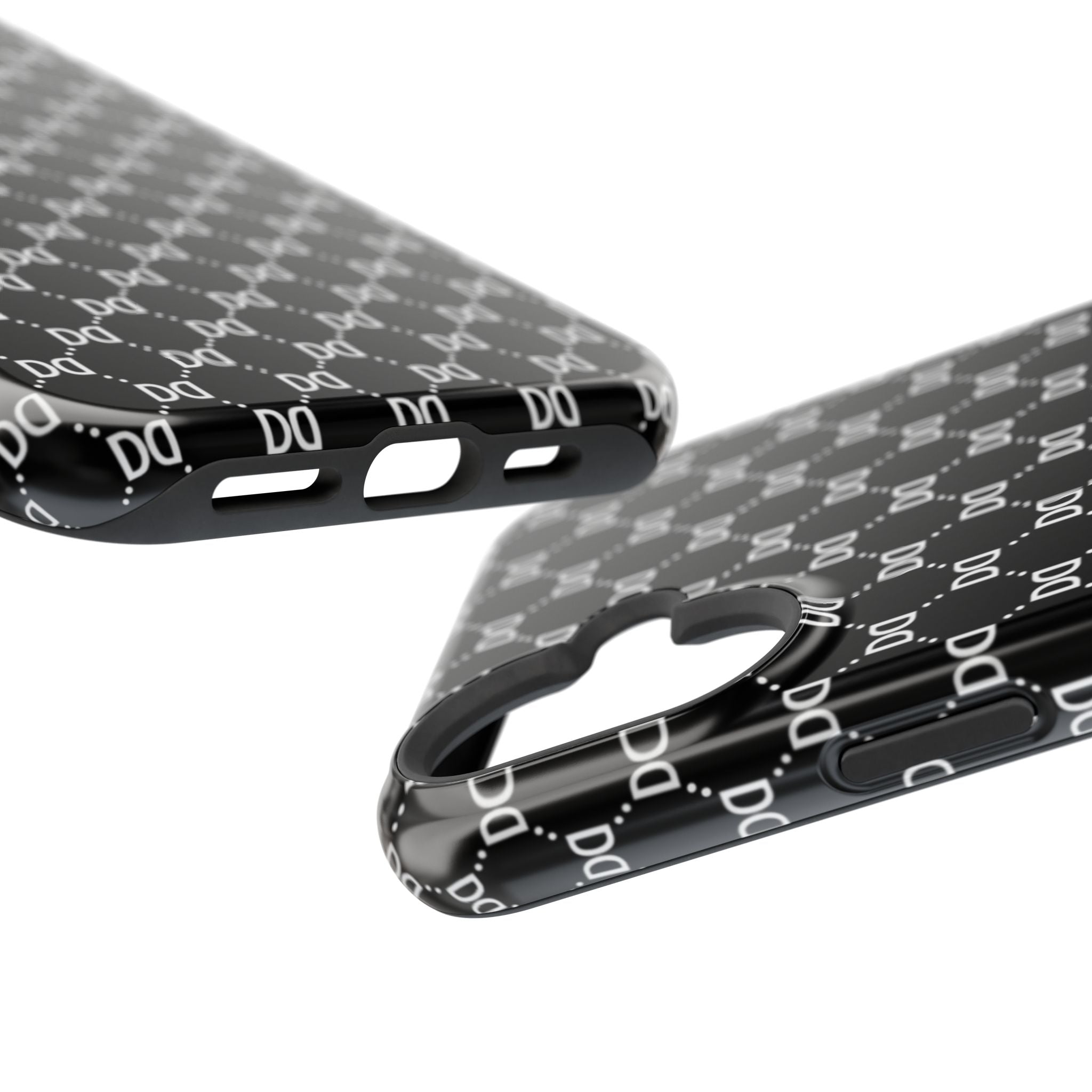 DD Monogram Pattern Magnetic Phone Case