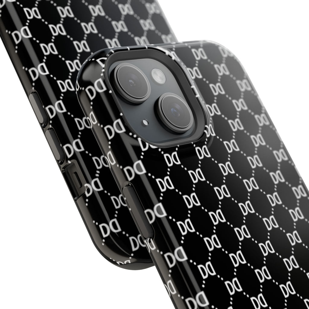 DD Monogram Pattern Magnetic Phone Case