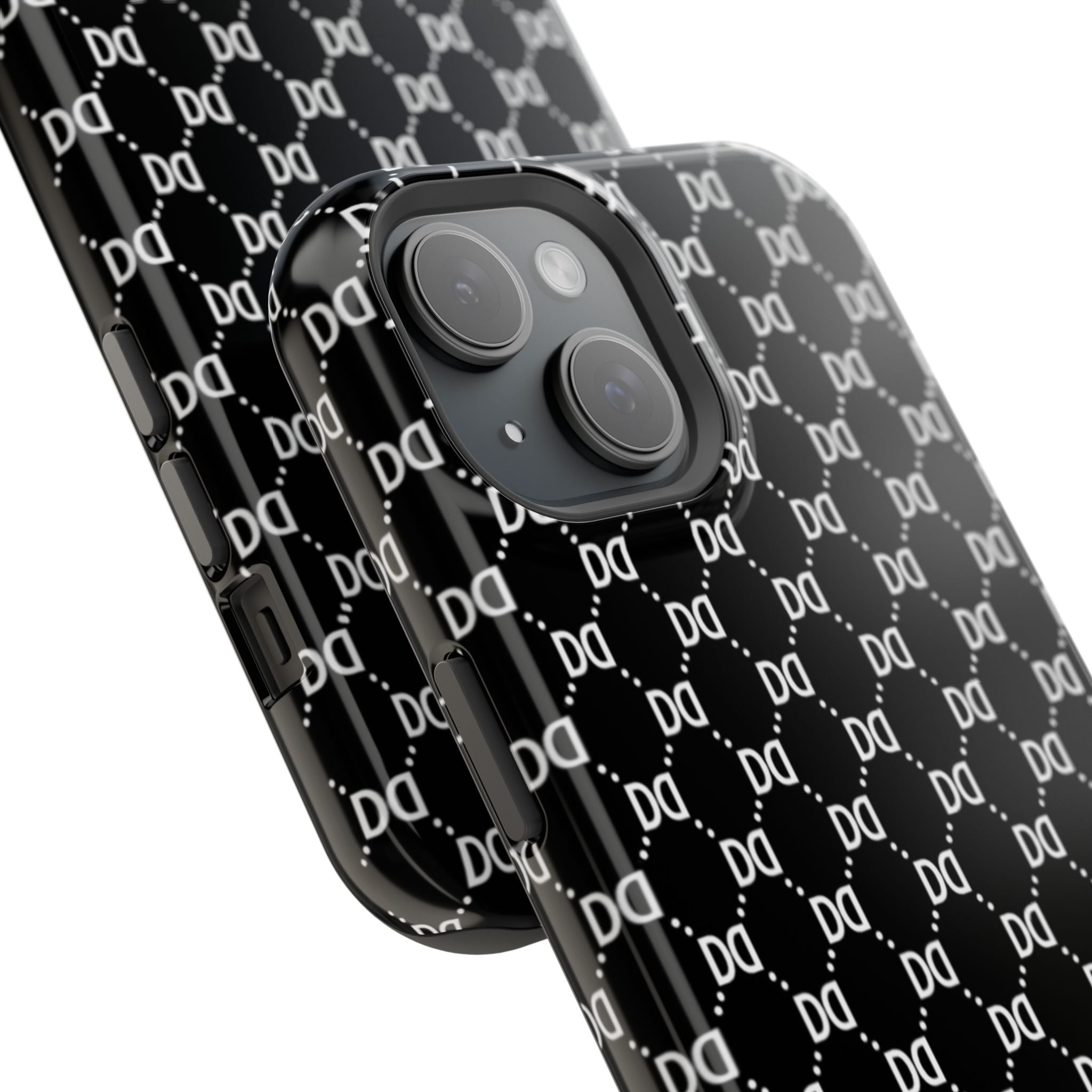 DD Monogram Pattern Magnetic Phone Case