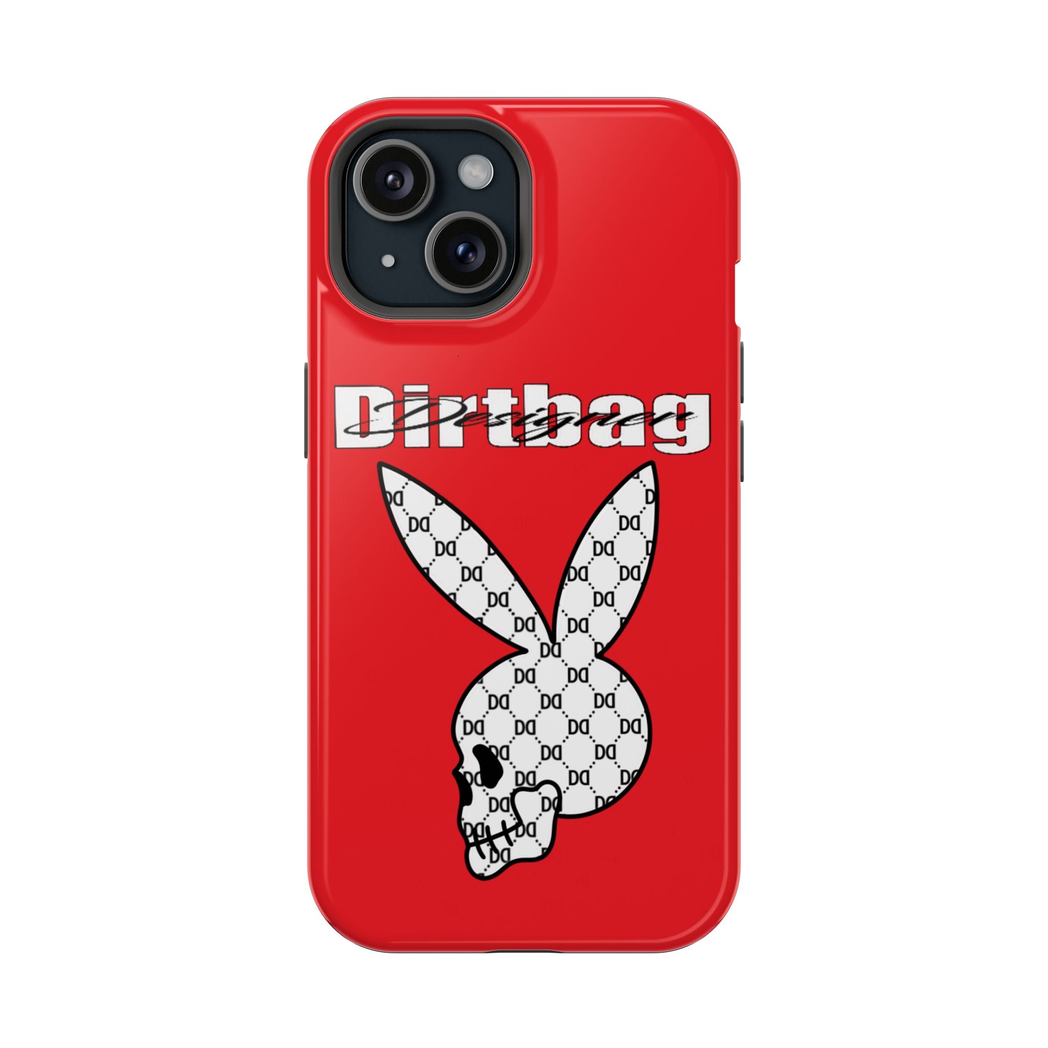 DD Monogram Bunny Skull Magnetic Phone Case