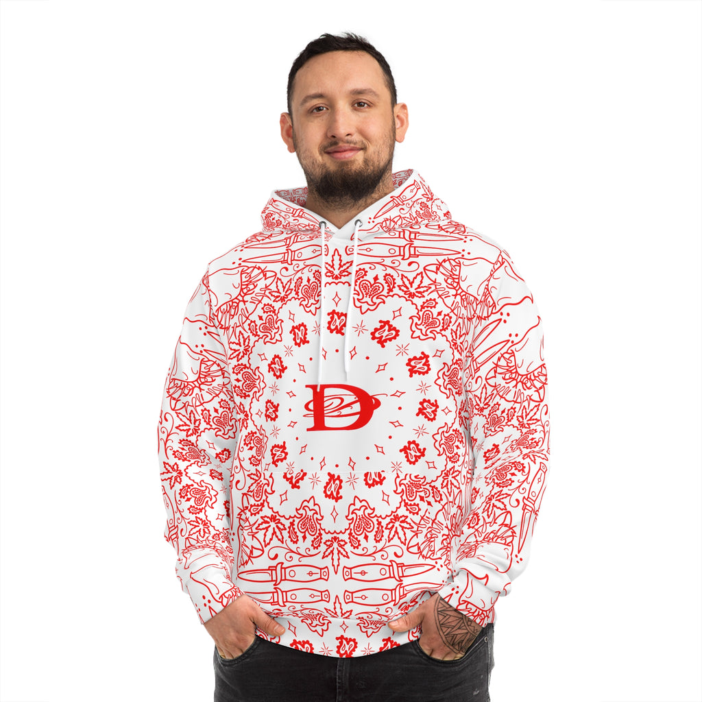 DD Custom Bandana Print Unisex Hoodie AOP