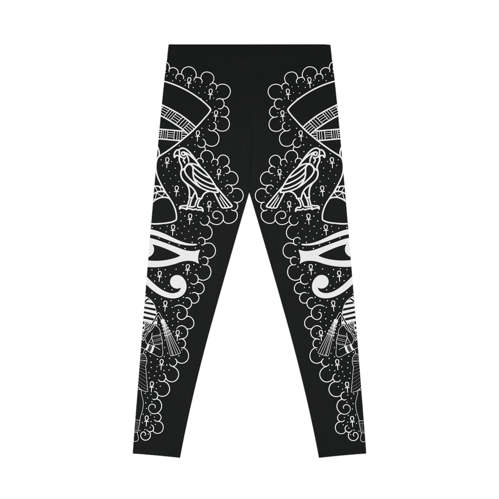 Ancient Egyptian Tattoo Leg Sleeve Women's Casual Leggings AOP