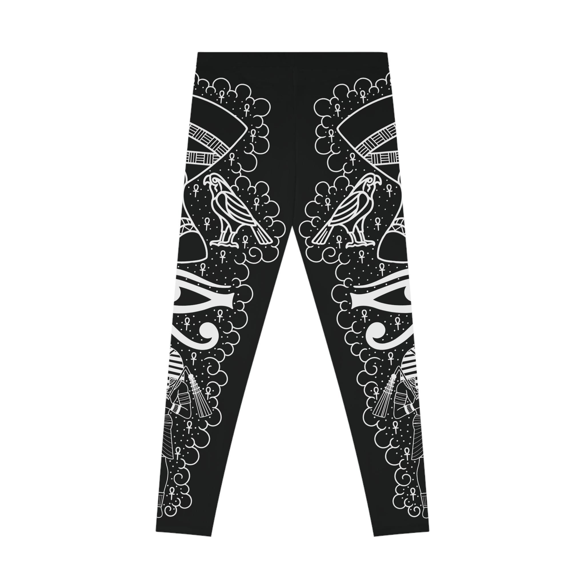 Ancient Egyptian Tattoo Leg Sleeve Women's Casual Leggings AOP