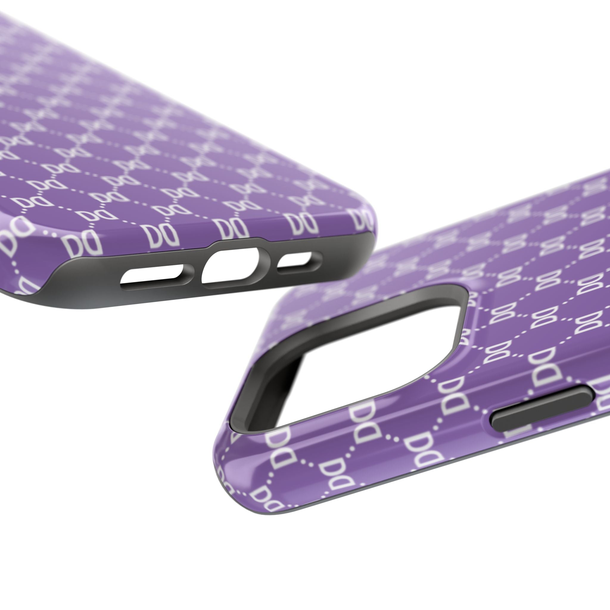 DD Monogram Pattern Magnetic Phone Case