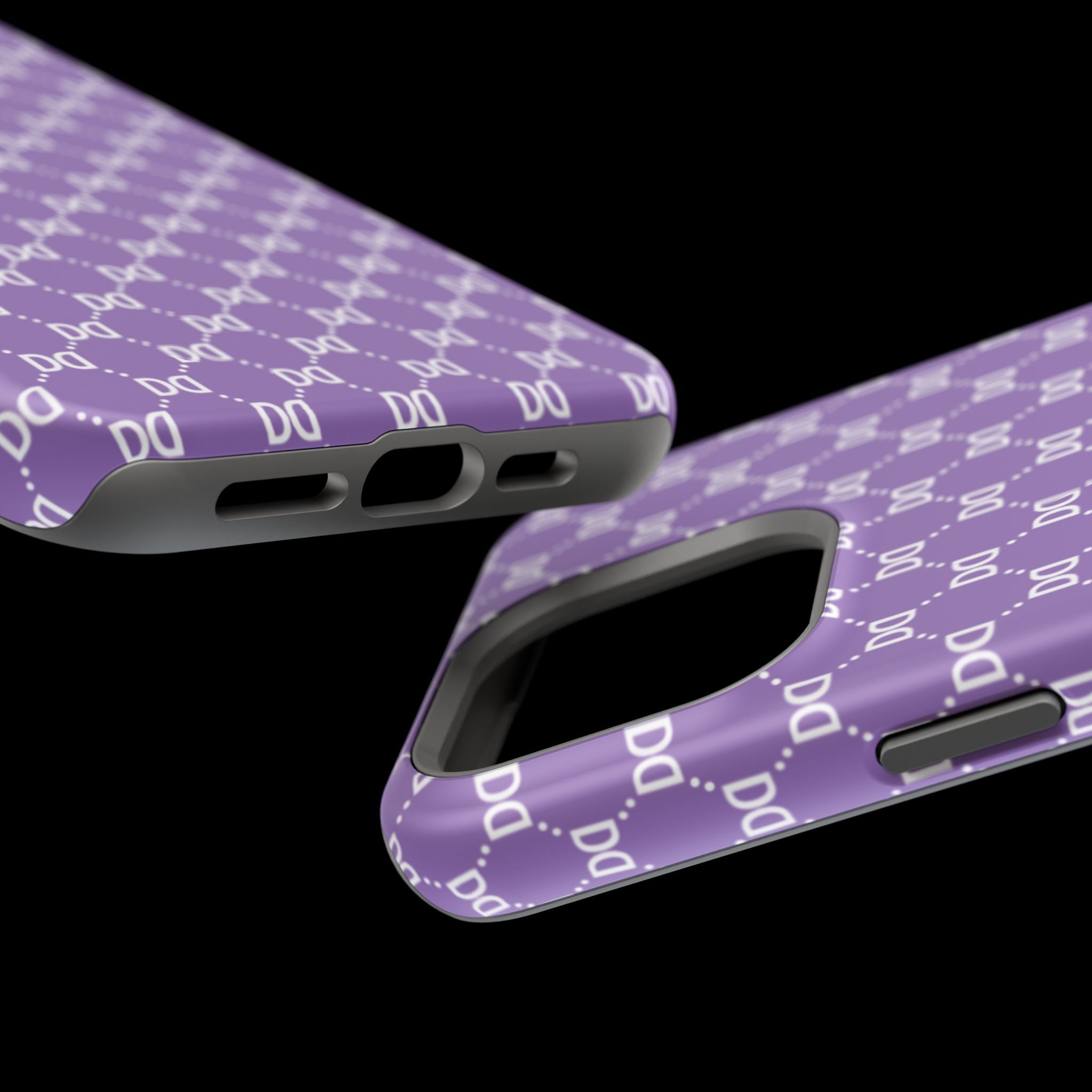 DD Monogram Pattern Magnetic Phone Case