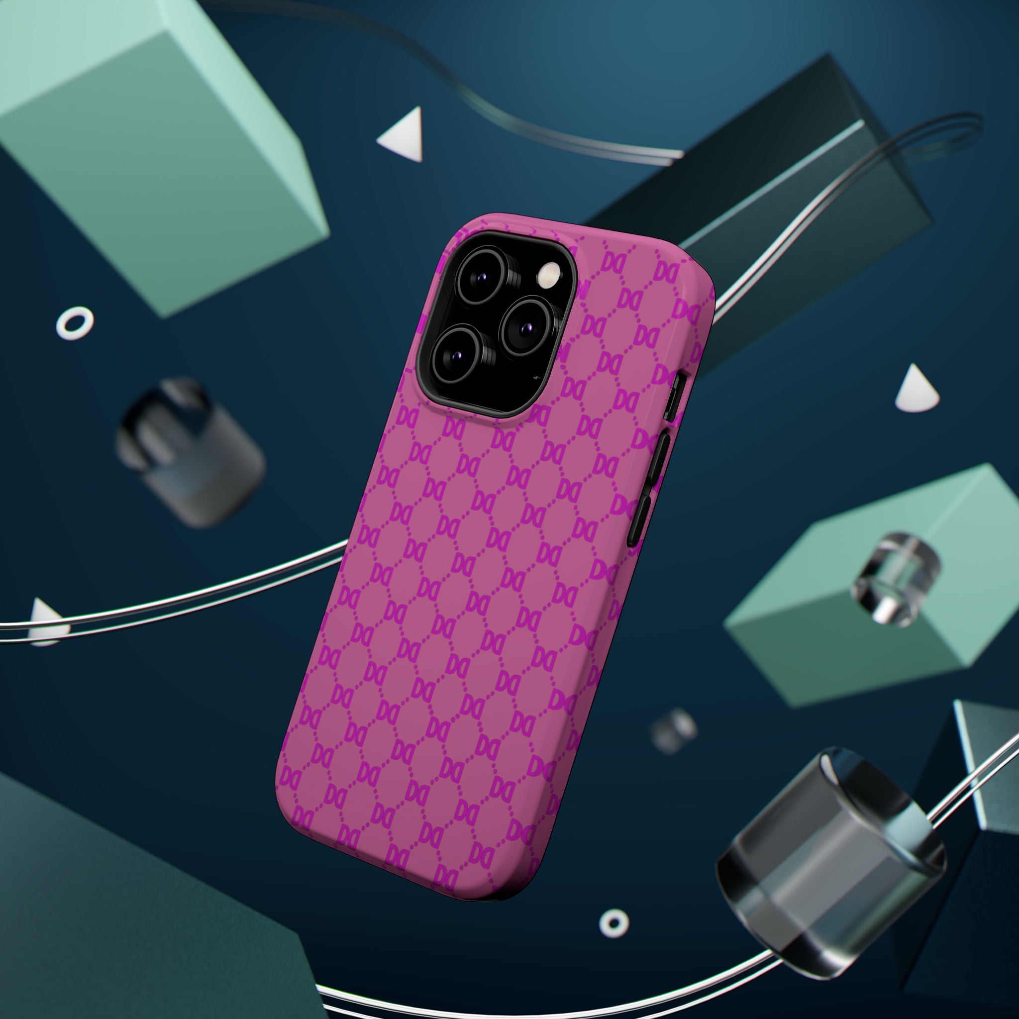 DD Monogram Pattern Magnetic Phone Case