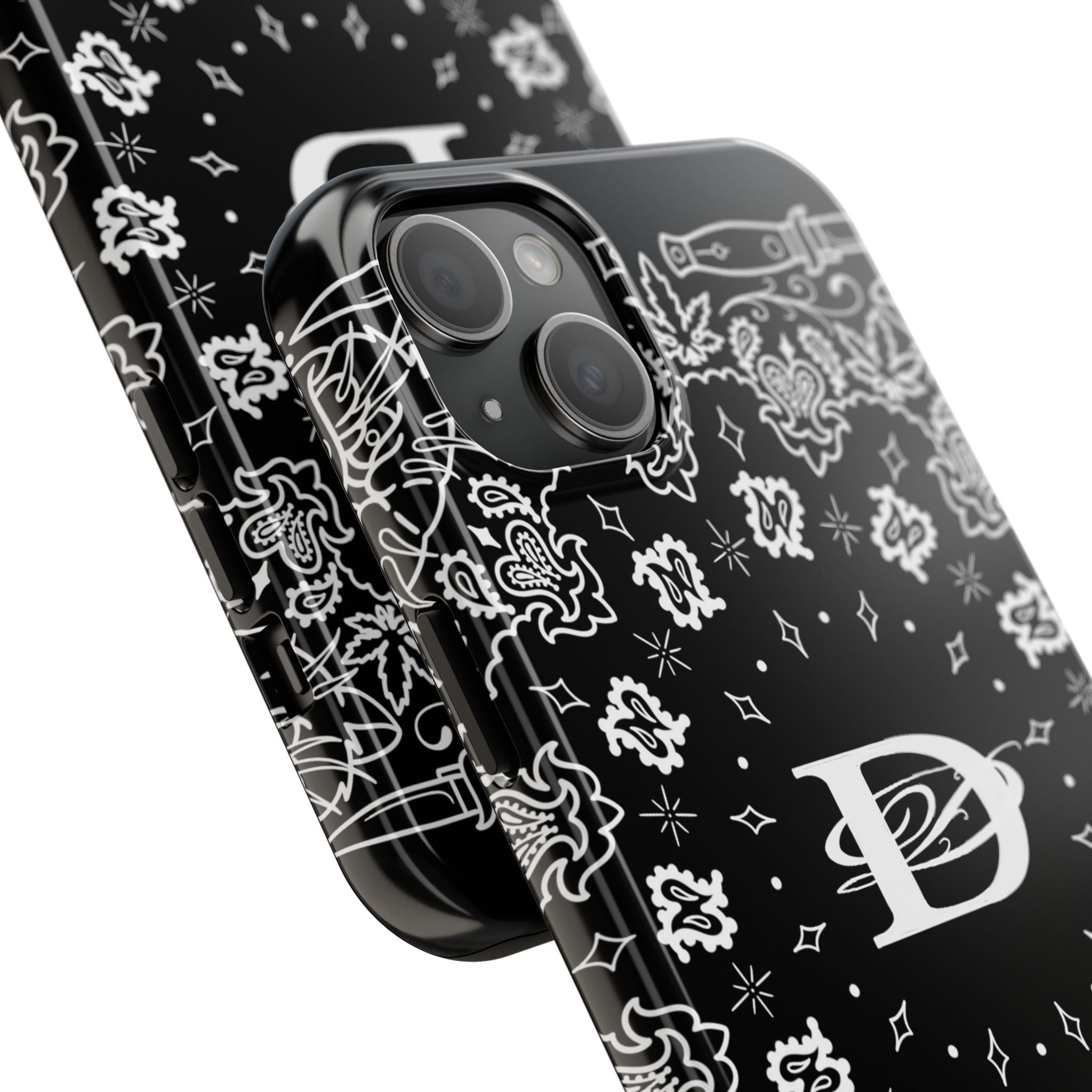 DD Custom Bandana Print Phone Case