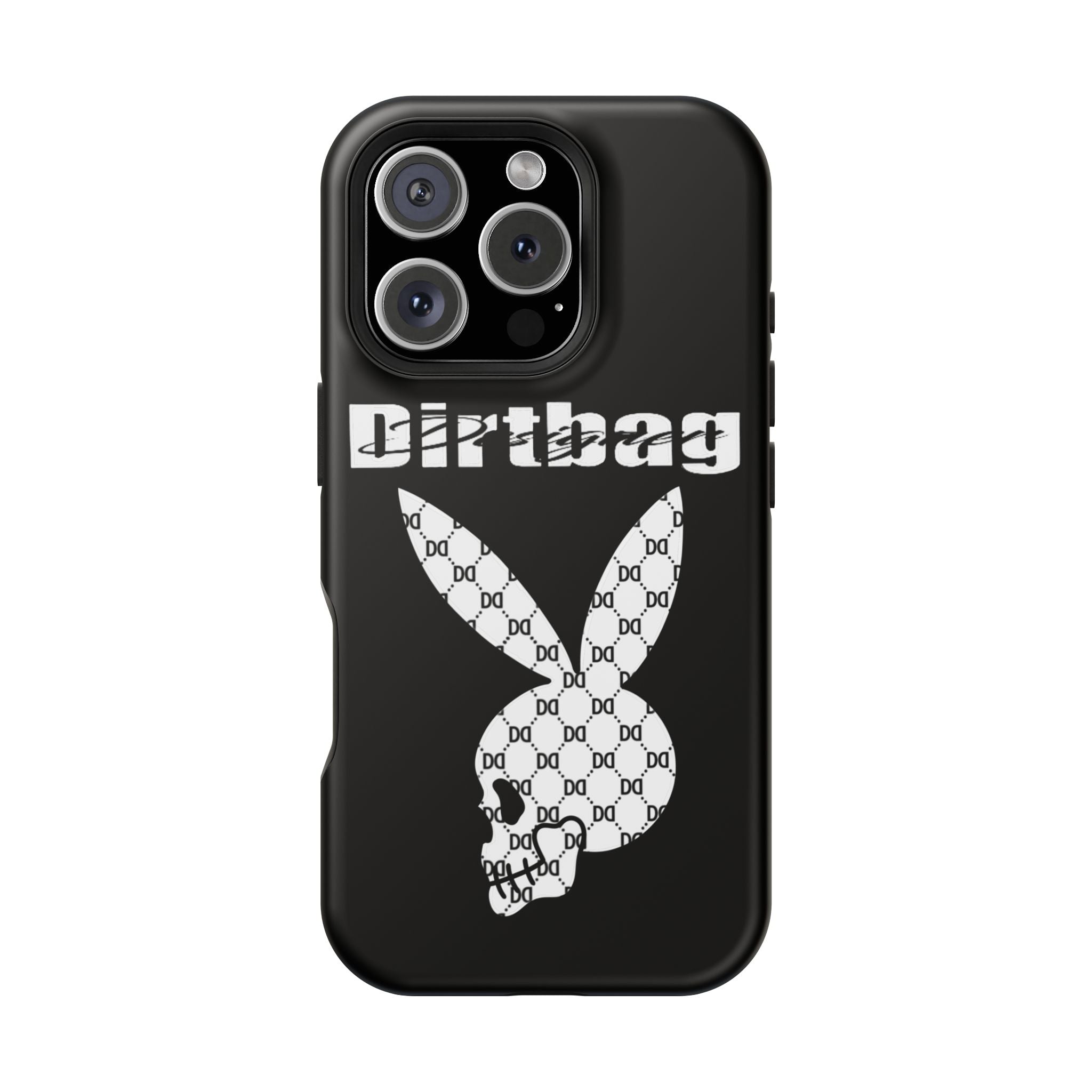 DD Monogram Bunny Skull Magnetic Phone Case
