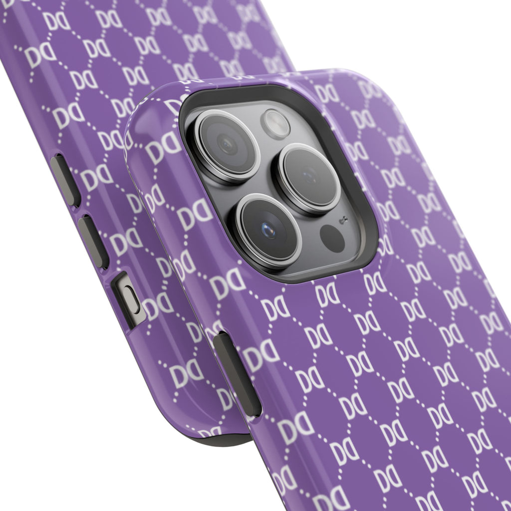 DD Monogram Pattern Magnetic Phone Case