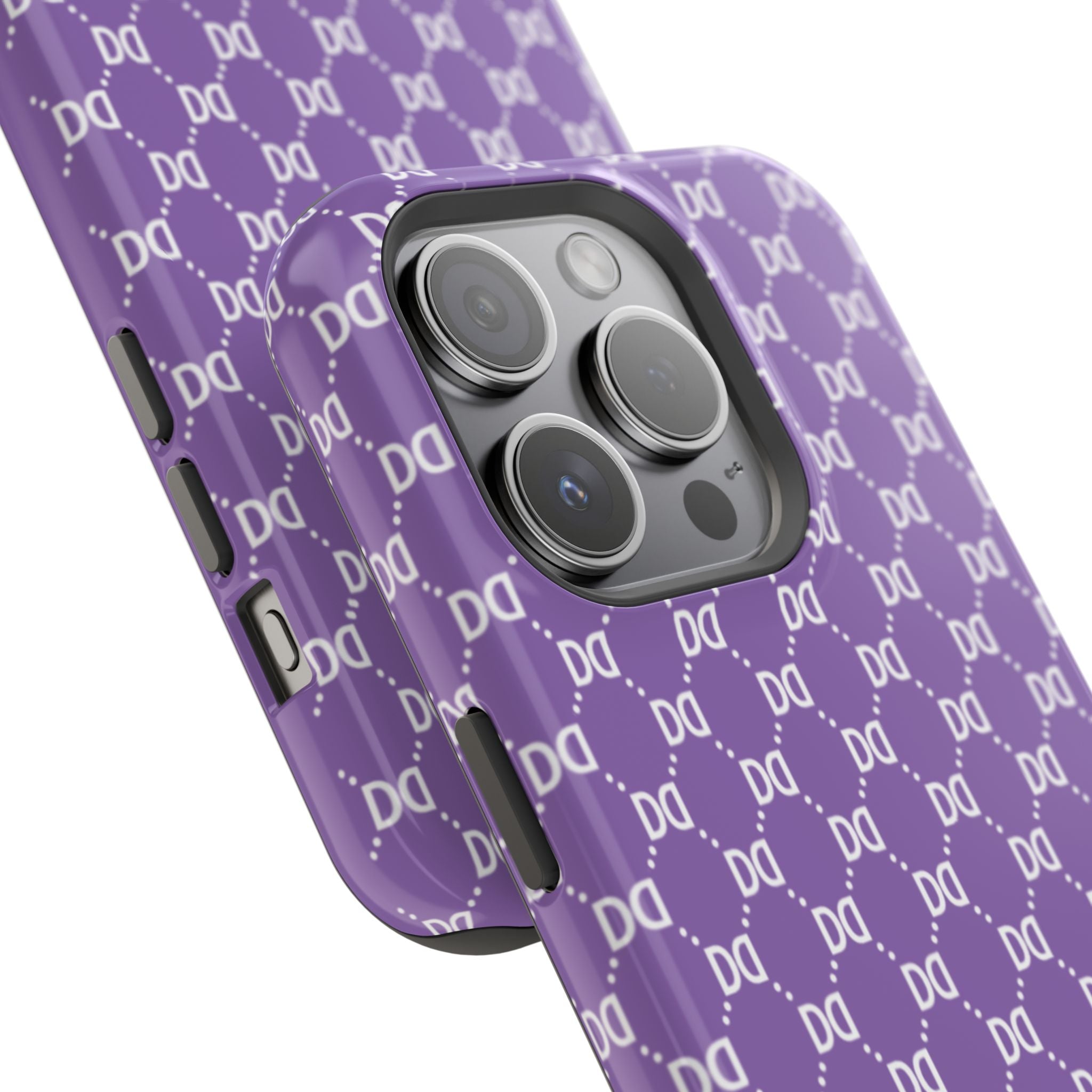 DD Monogram Pattern Magnetic Phone Case