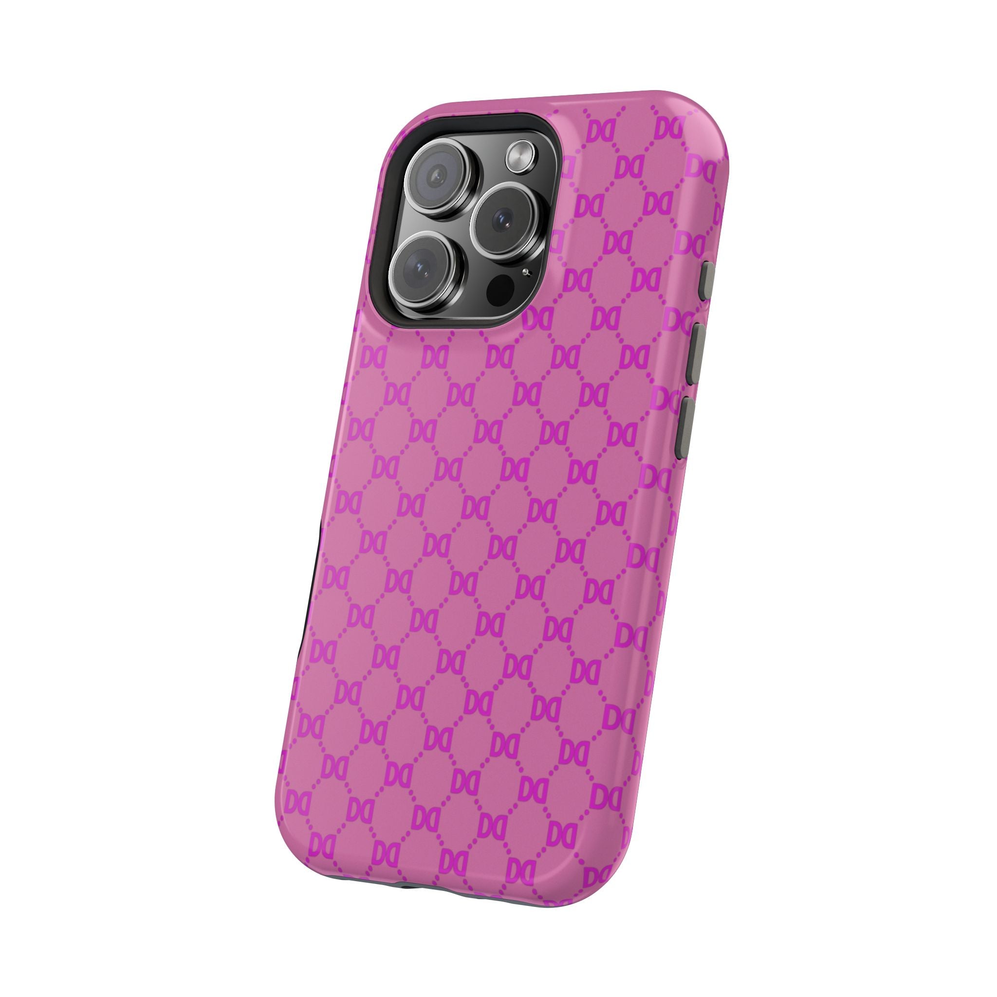 DD Monogram Pattern Magnetic Phone Case