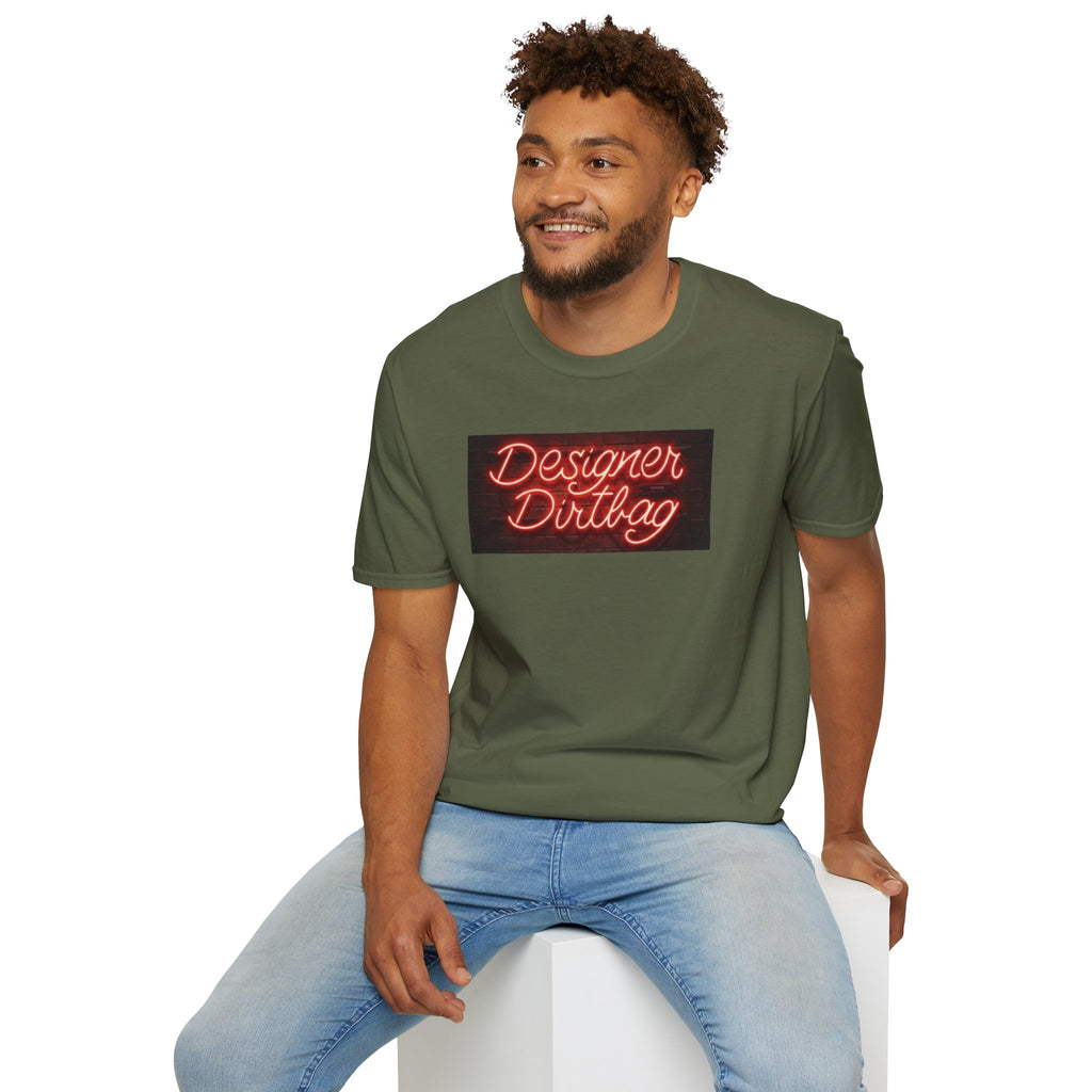 DD Neon Sign Softstyle Unisex T-Shirt