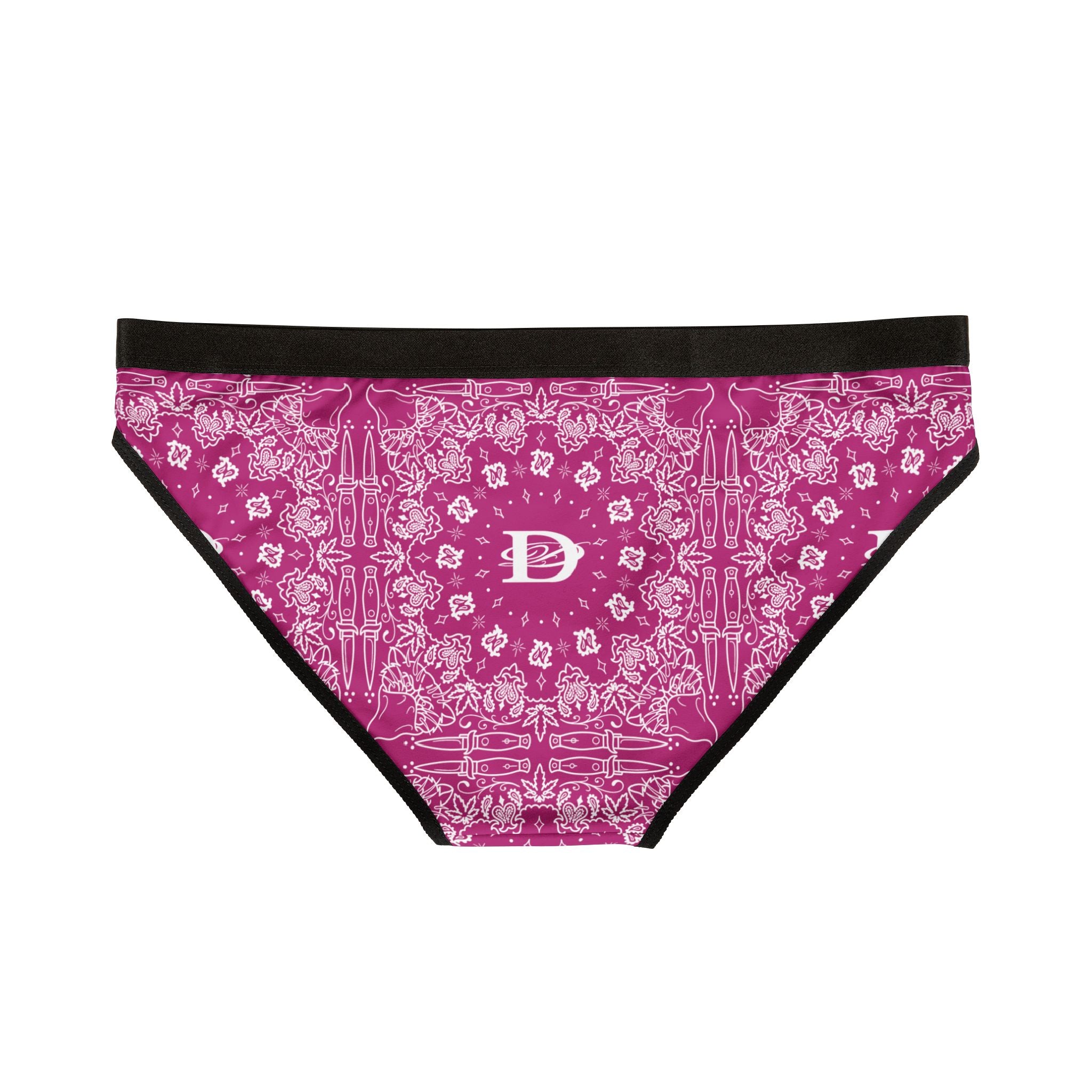 DD Custom Bandana Print  Women's Underwear AOP