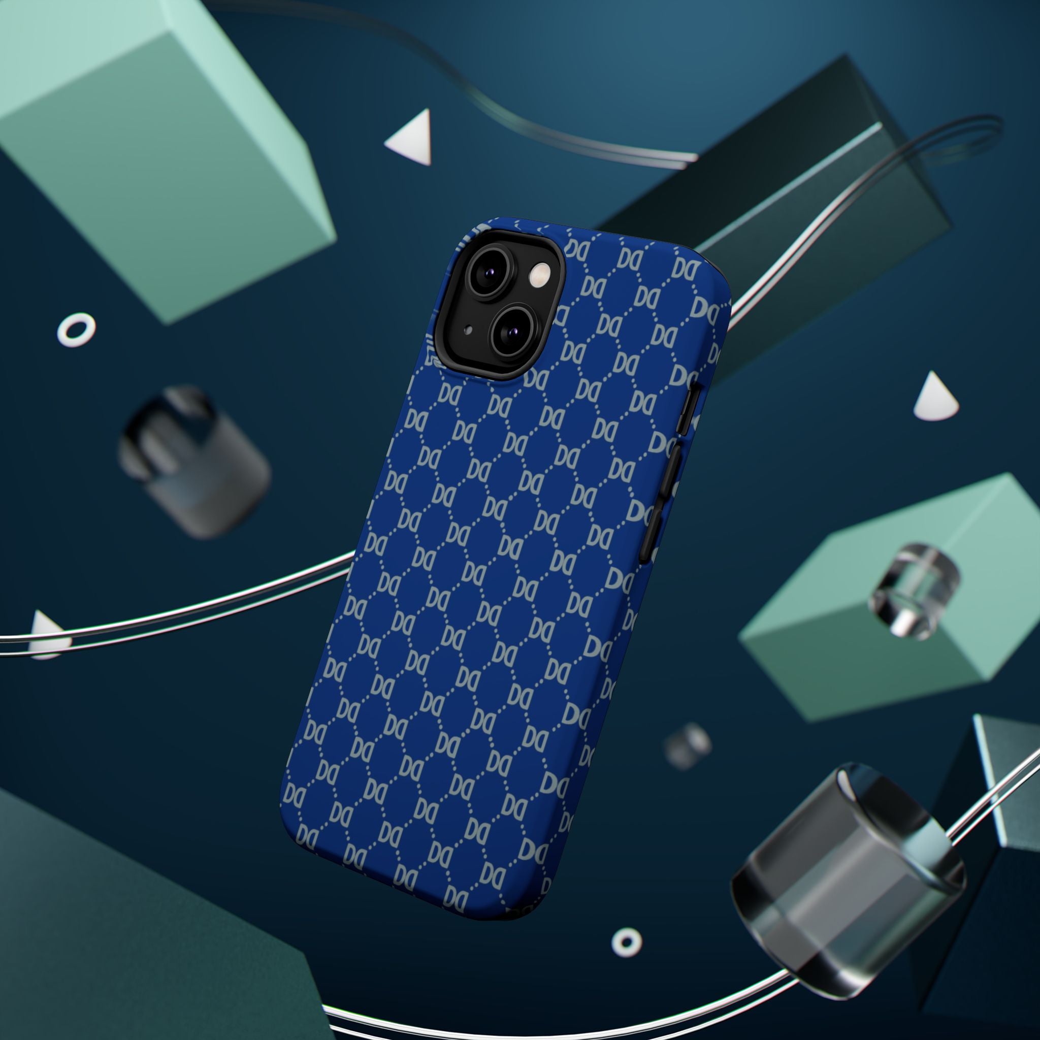 DD Monogram Pattern Magnetic Phone Case