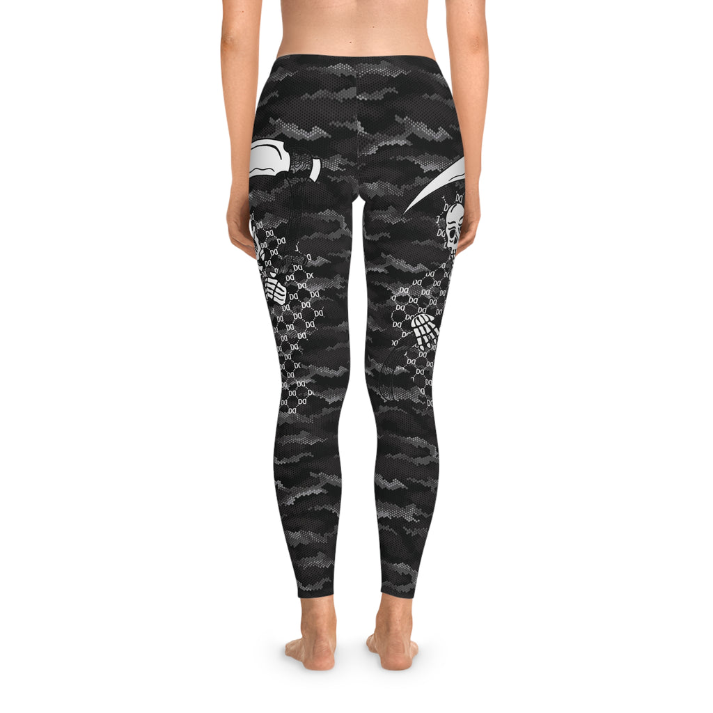 DD Monagram Reaper Digital Hexagon Urban Camo Leggings AOP
