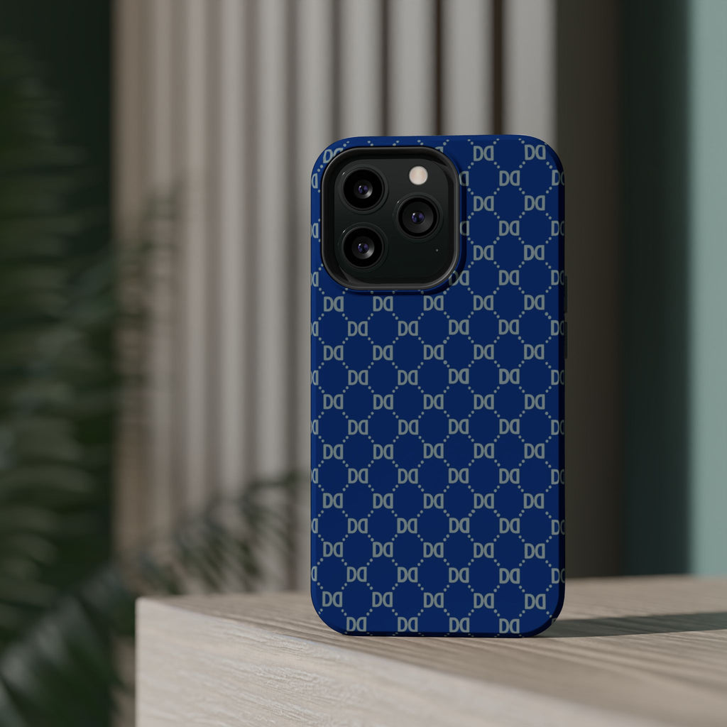 DD Monogram Pattern Magnetic Phone Case
