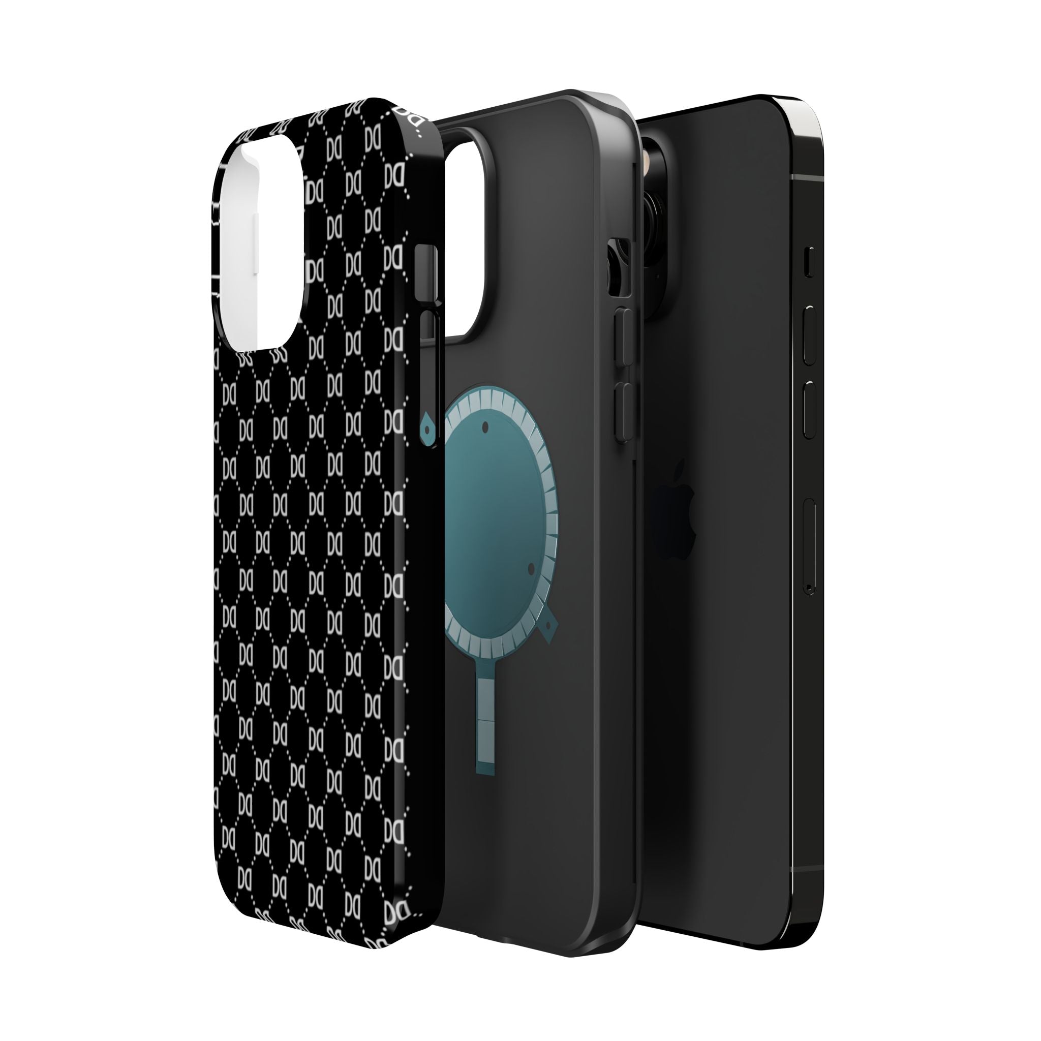 DD Monogram Pattern Magnetic Phone Case