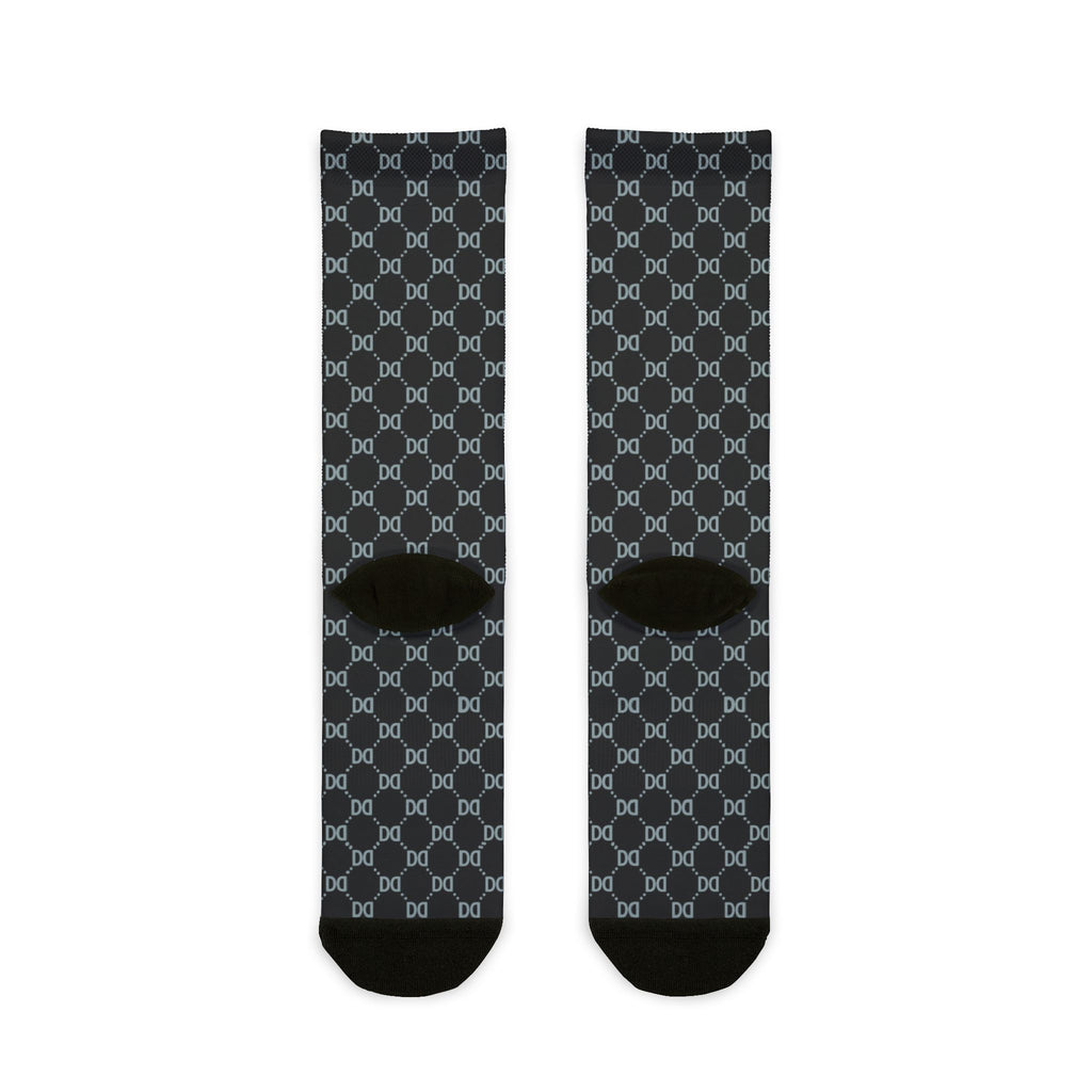 DD Monogram Crew Socks | Unisex, Streetwear, Tattoo, Designer, Fashion