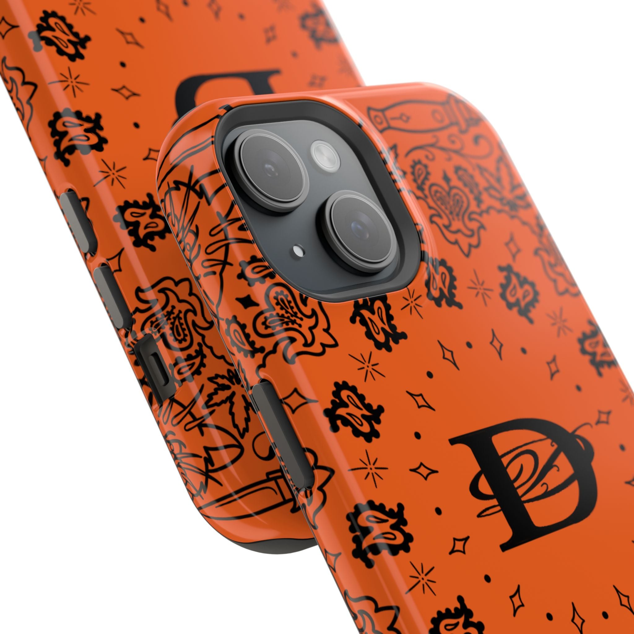 DD Custom Bandana Print Stylish Magnetic Phone Cases for Trendy Protection, Customize Your Style, Personalized Gift, Unique Design