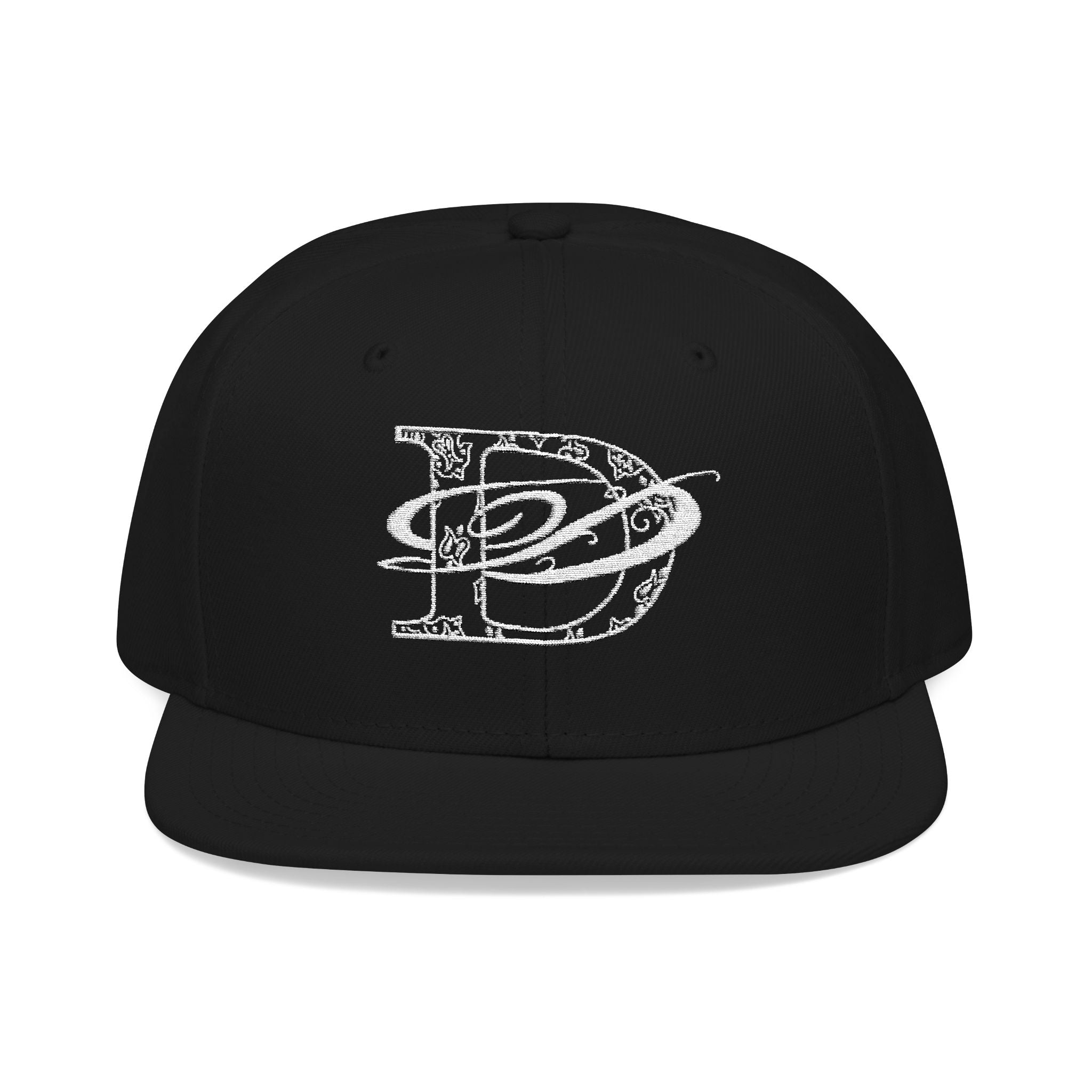DD Bandana Print Embroidered Flat Billed Snapback Cap | Streetwear, Urban Fashion, Tattoo, Bandana, Designer