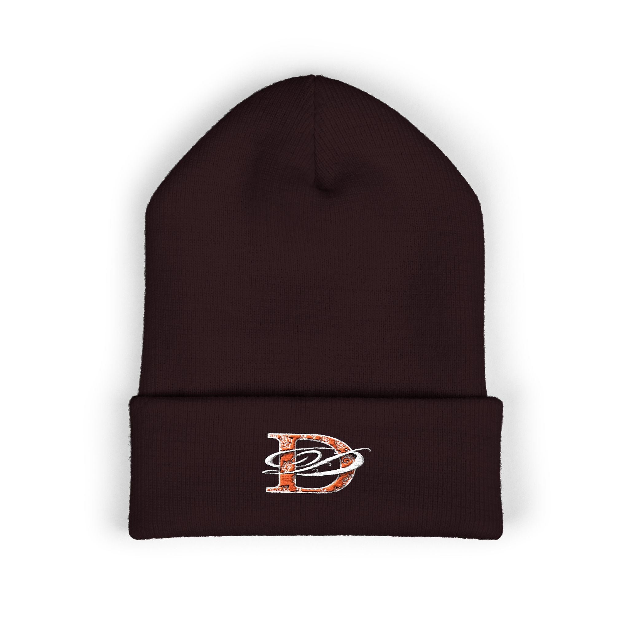 DD Bandana Logo Embroidered Cuffed Beanie