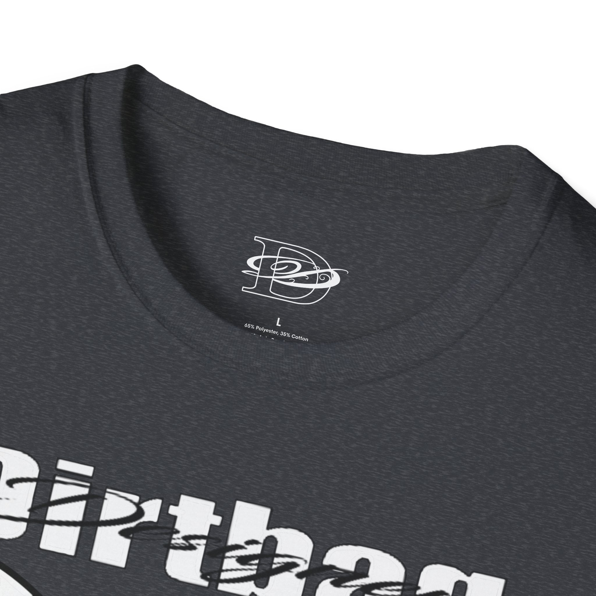 DD Monogram Bunny Skull Unisex Softstyle T-Shirt