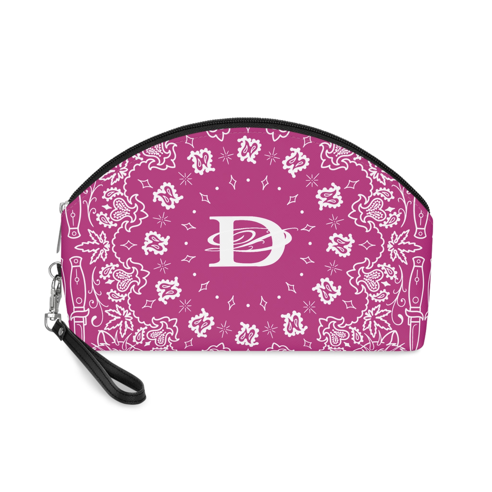 DD Custom Bandana Print Makeup Bag AOP
