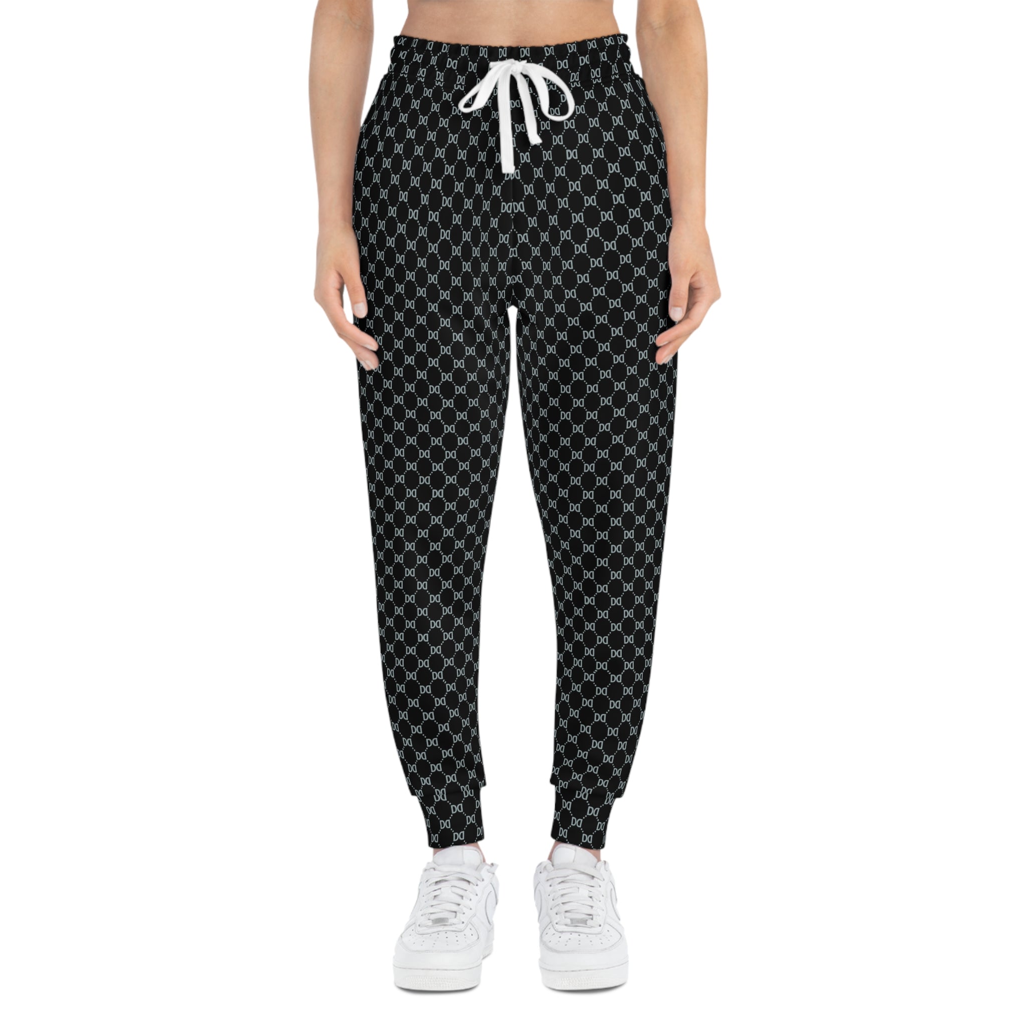 DD Custom Monogram Print Unisex Joggers AOP