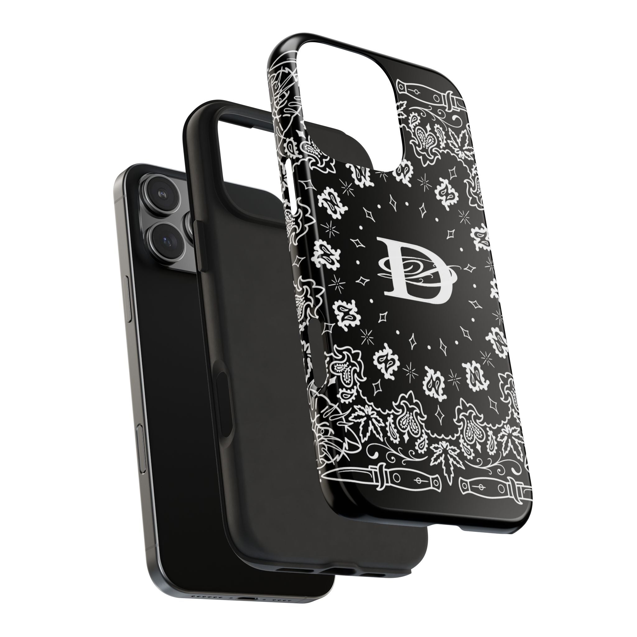 DD Custom Bandana Print Phone Case