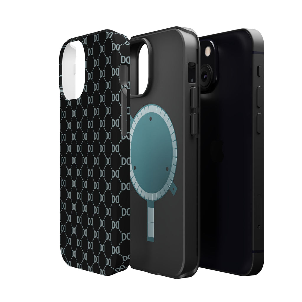DD Monogram Pattern Magnetic Phone Case