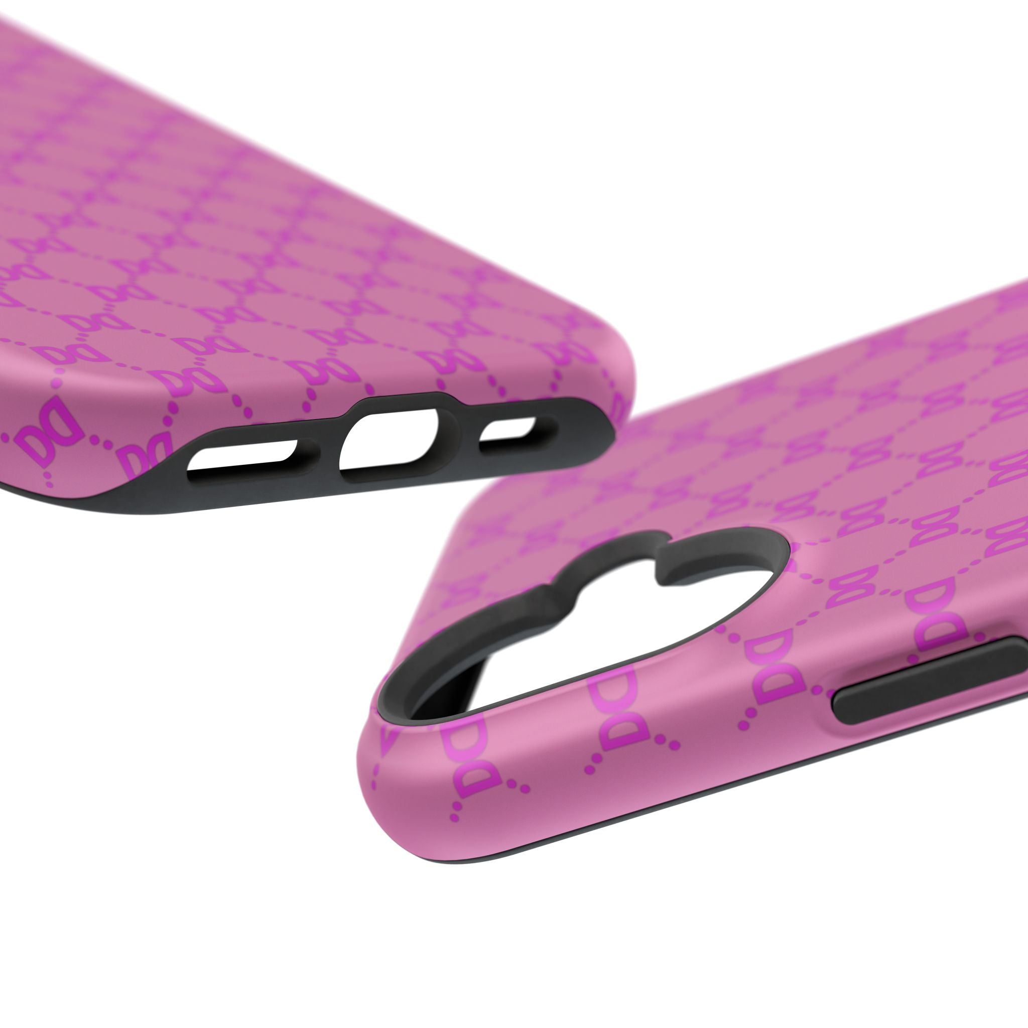 DD Monogram Pattern Magnetic Phone Case