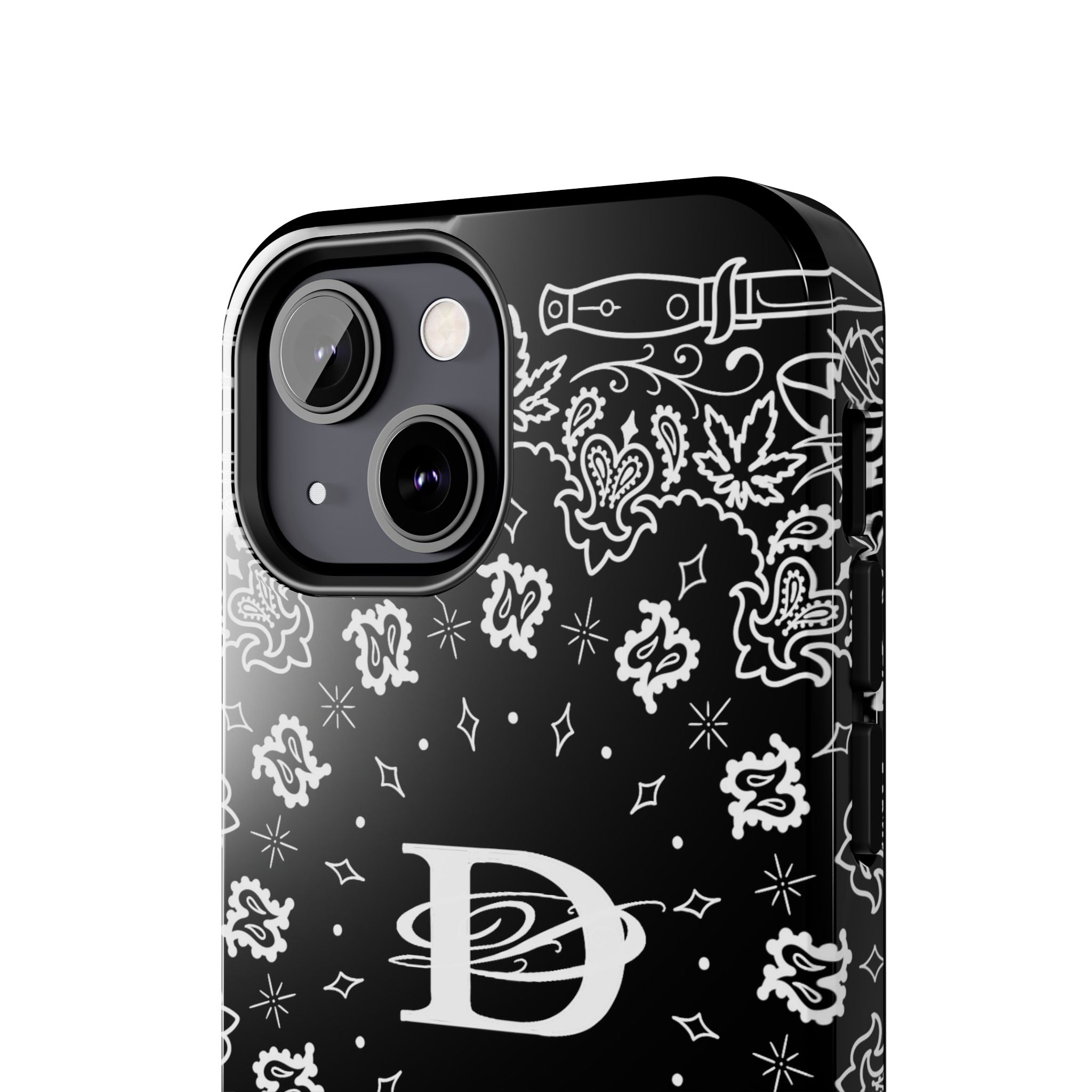 DD Custom Bandana Print Phone Case