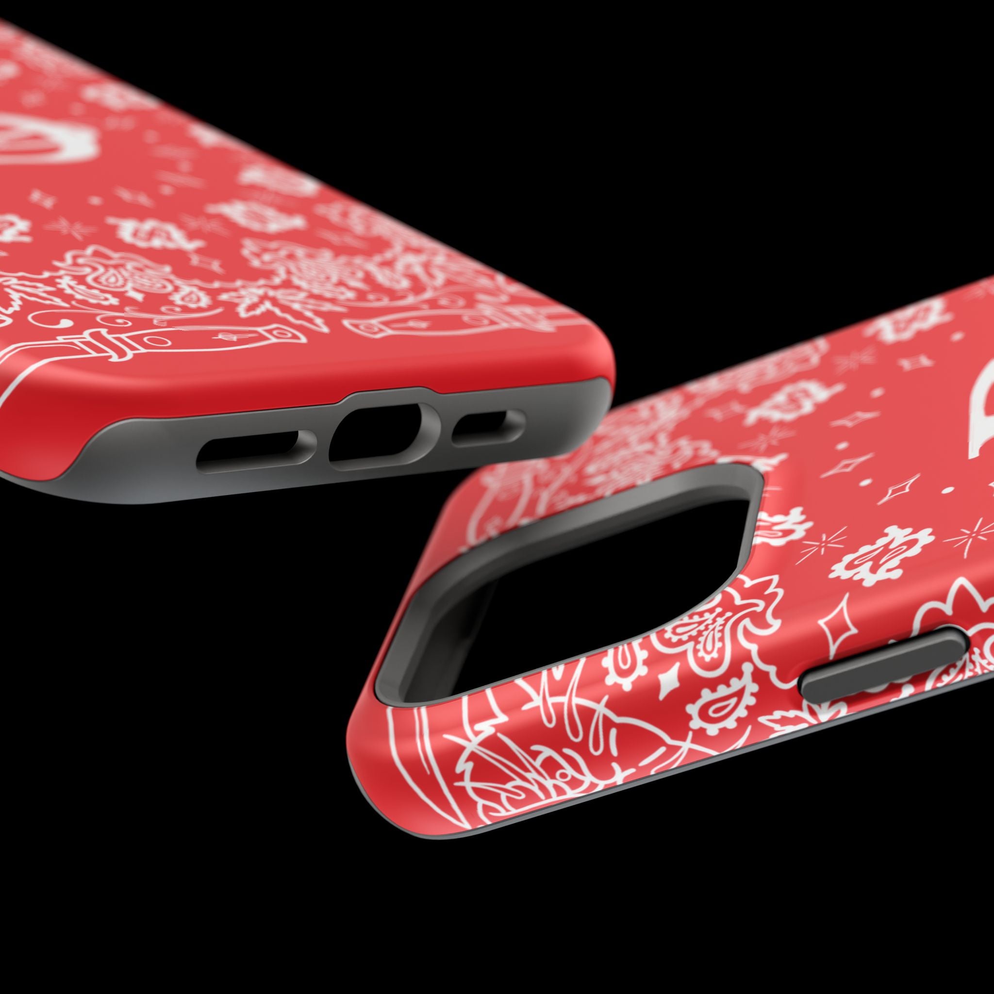 DD Custom Bandana Print Magnetic iPhone Case