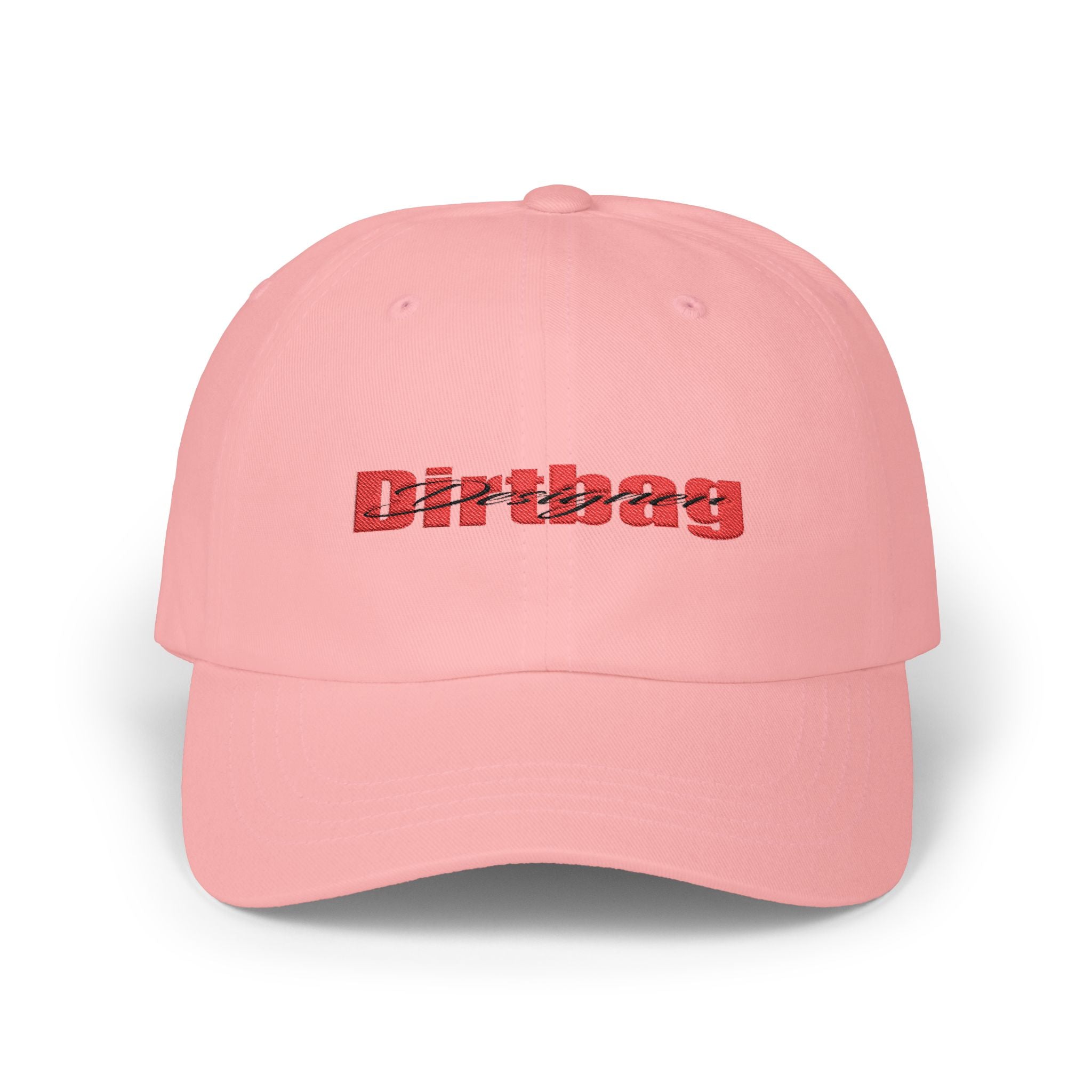 Designer Dirtbag Logo Embroidered Dad Hat