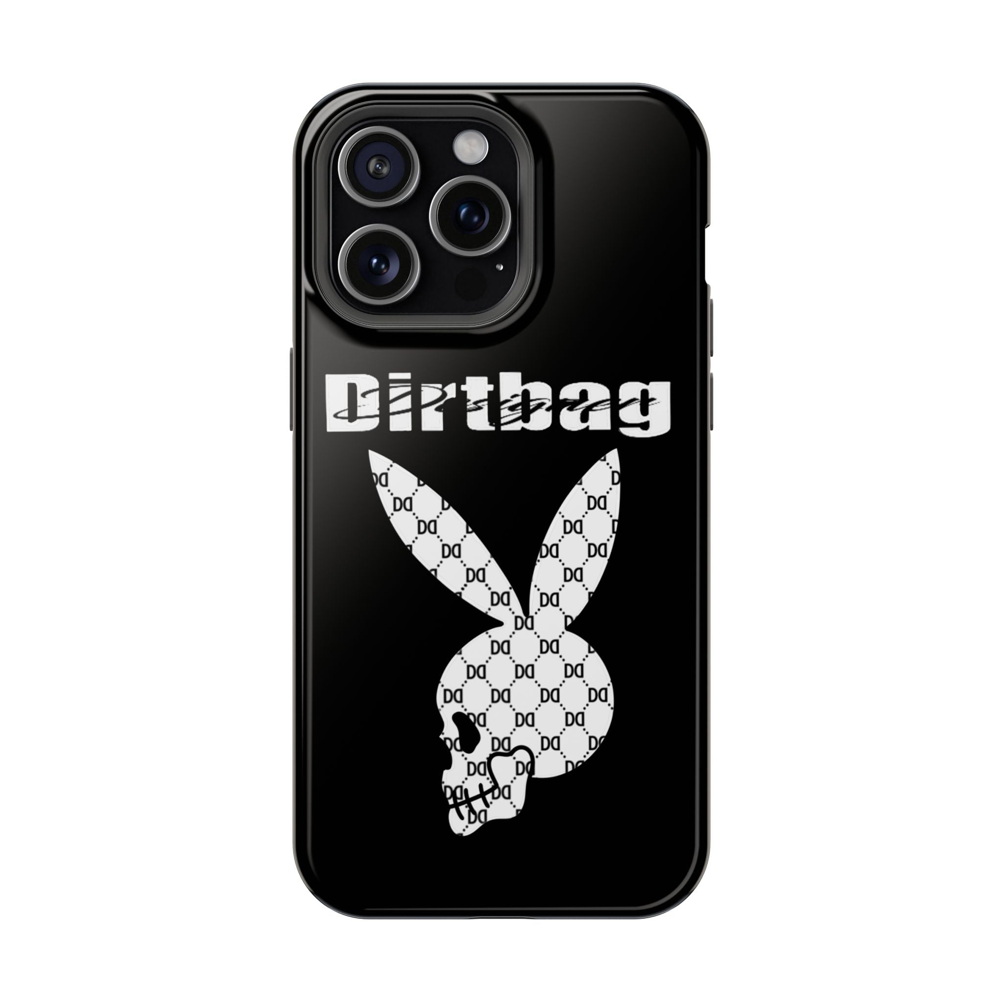 DD Monogram Bunny Skull Magnetic Phone Case