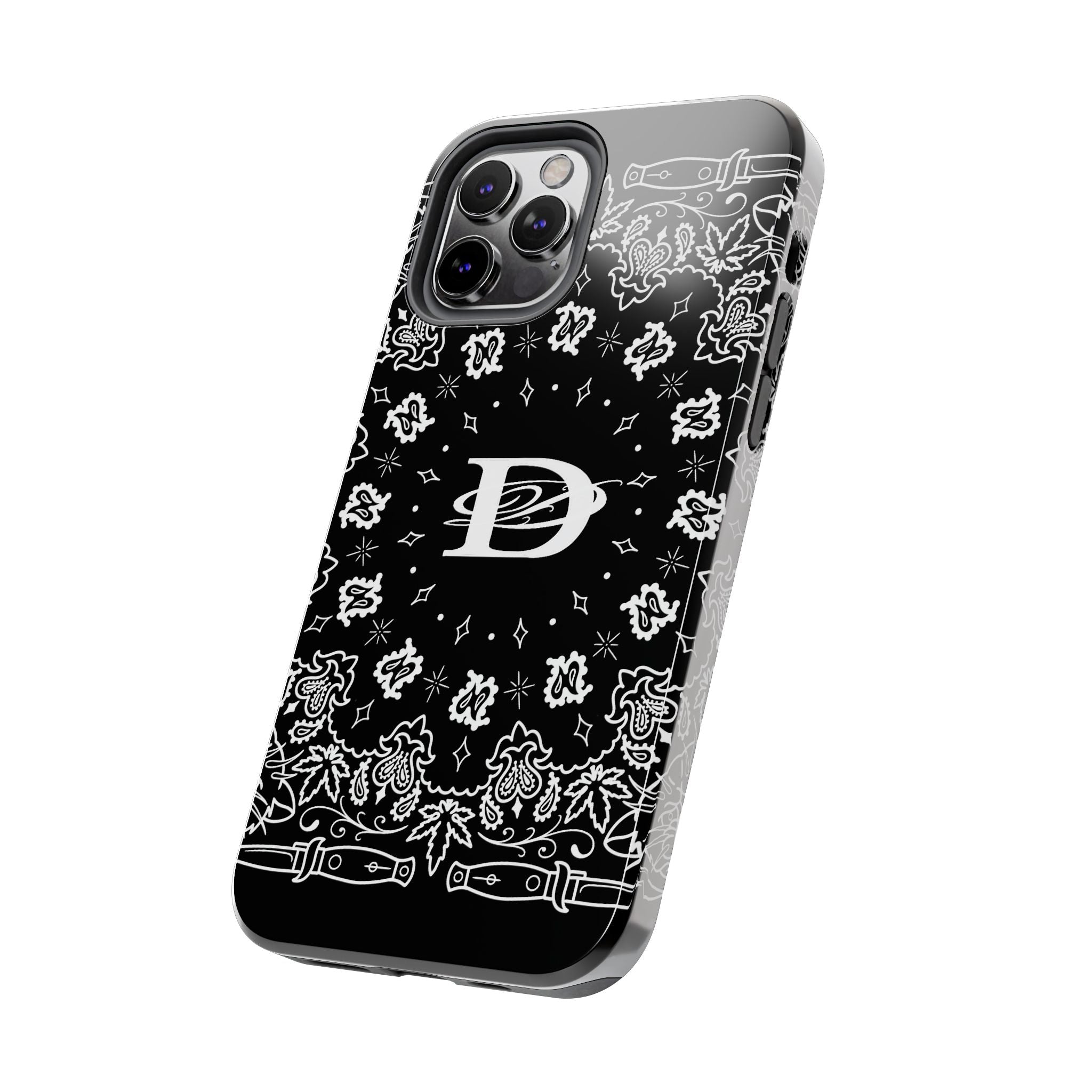 DD Custom Bandana Print Phone Case
