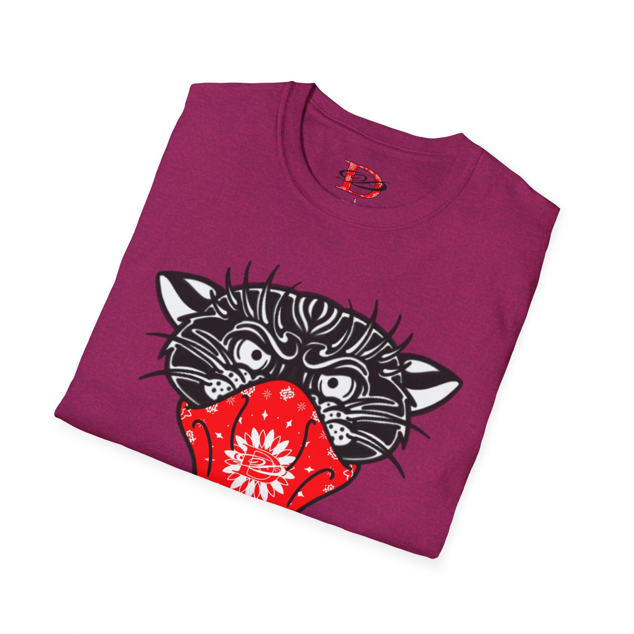 DD Bandito Panther | Softstyle T-Shirt, Unisex, Streetwear, Urban Fashion, Tattoo, Designer