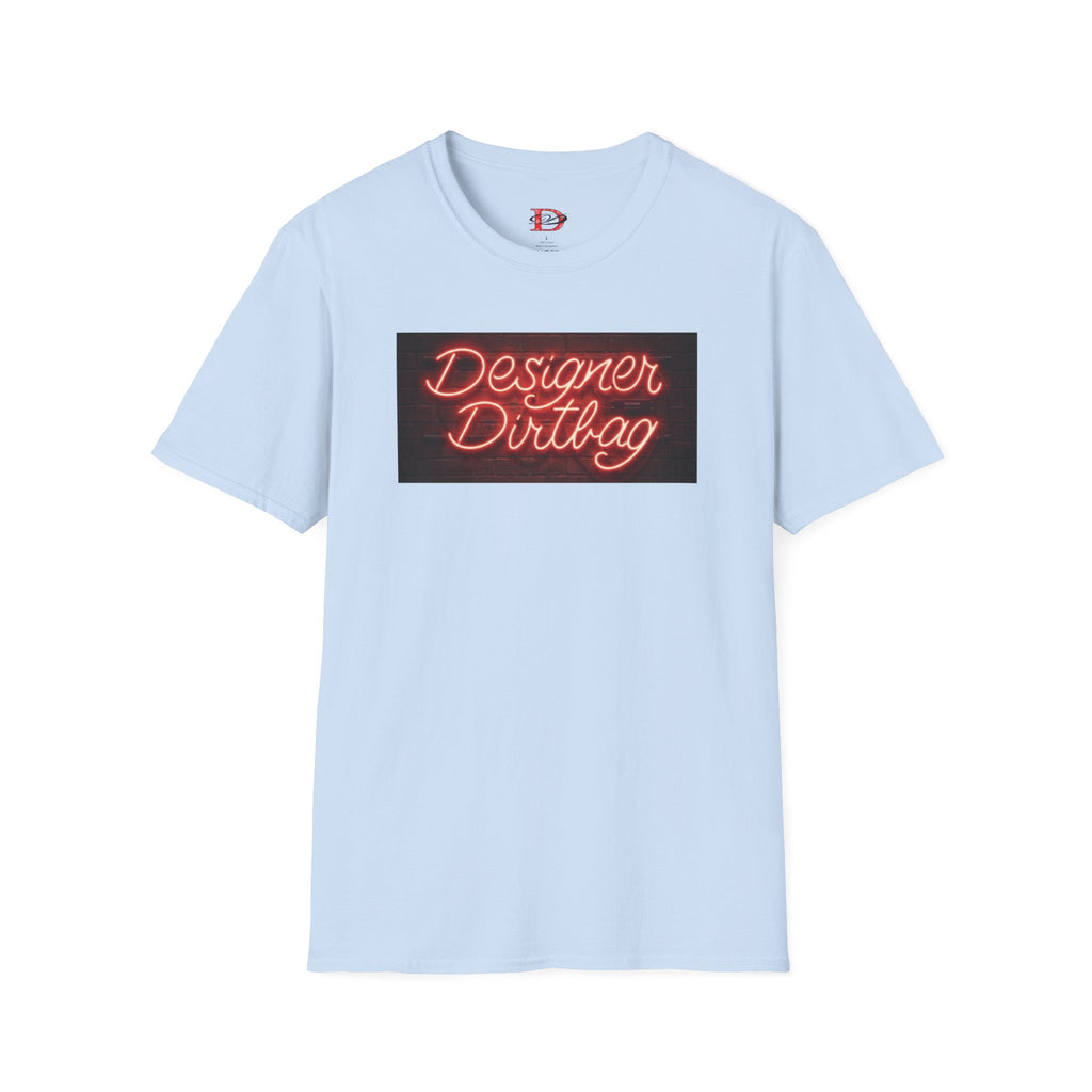 DD Neon Sign Softstyle Unisex T-Shirt