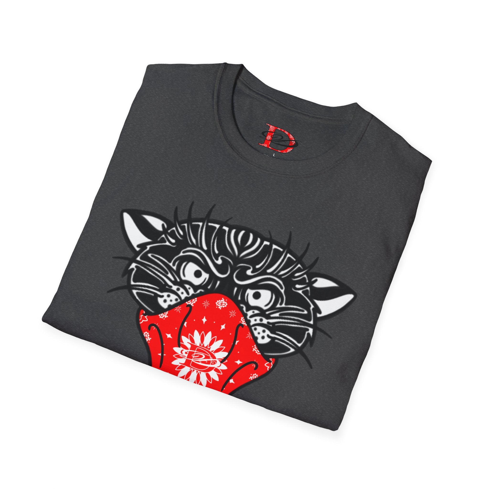 DD Bandito Panther | Softstyle T-Shirt, Unisex, Streetwear, Urban Fashion, Tattoo, Designer