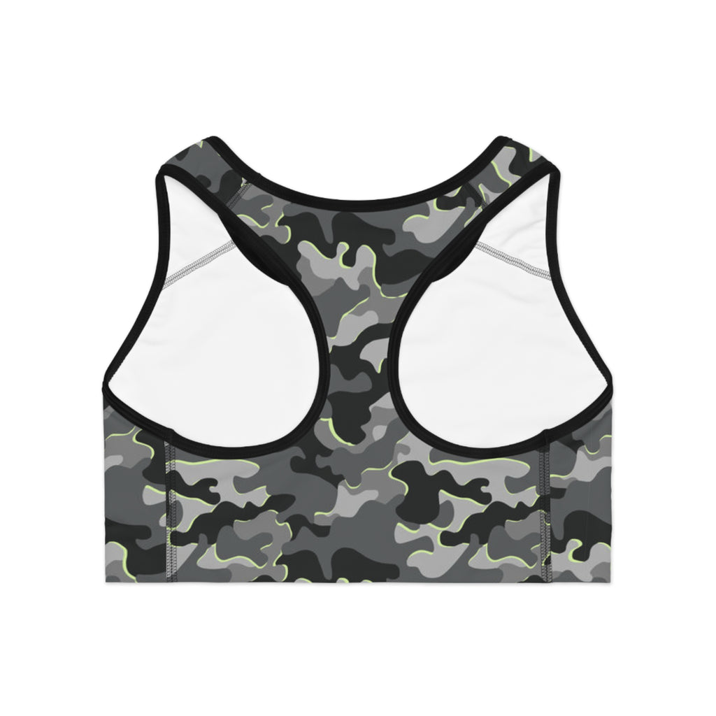 DD Monagram Reaper Urban Camo Sports Bra AOP